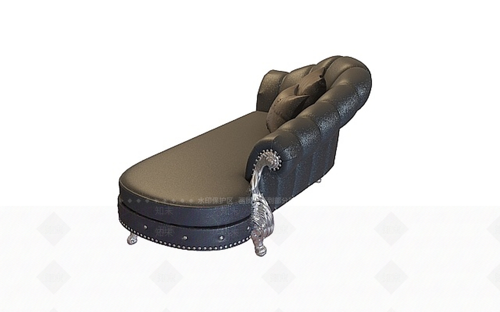欧式古典欧式真皮沙发组合3D模型下载【ID:1198556230】