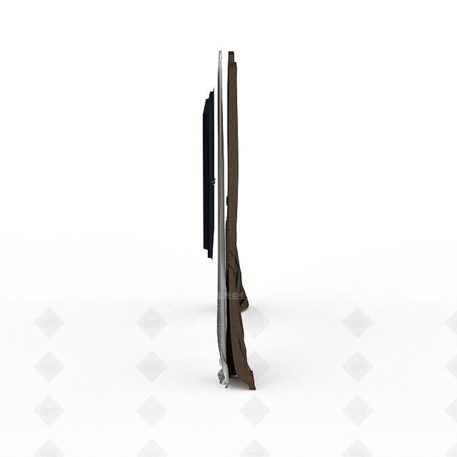 现代室内窗帘3D模型下载【ID:1198558926】