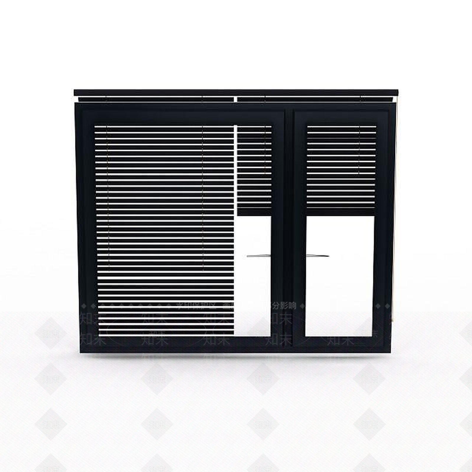现代室内百叶窗3D模型下载【ID:1198559031】