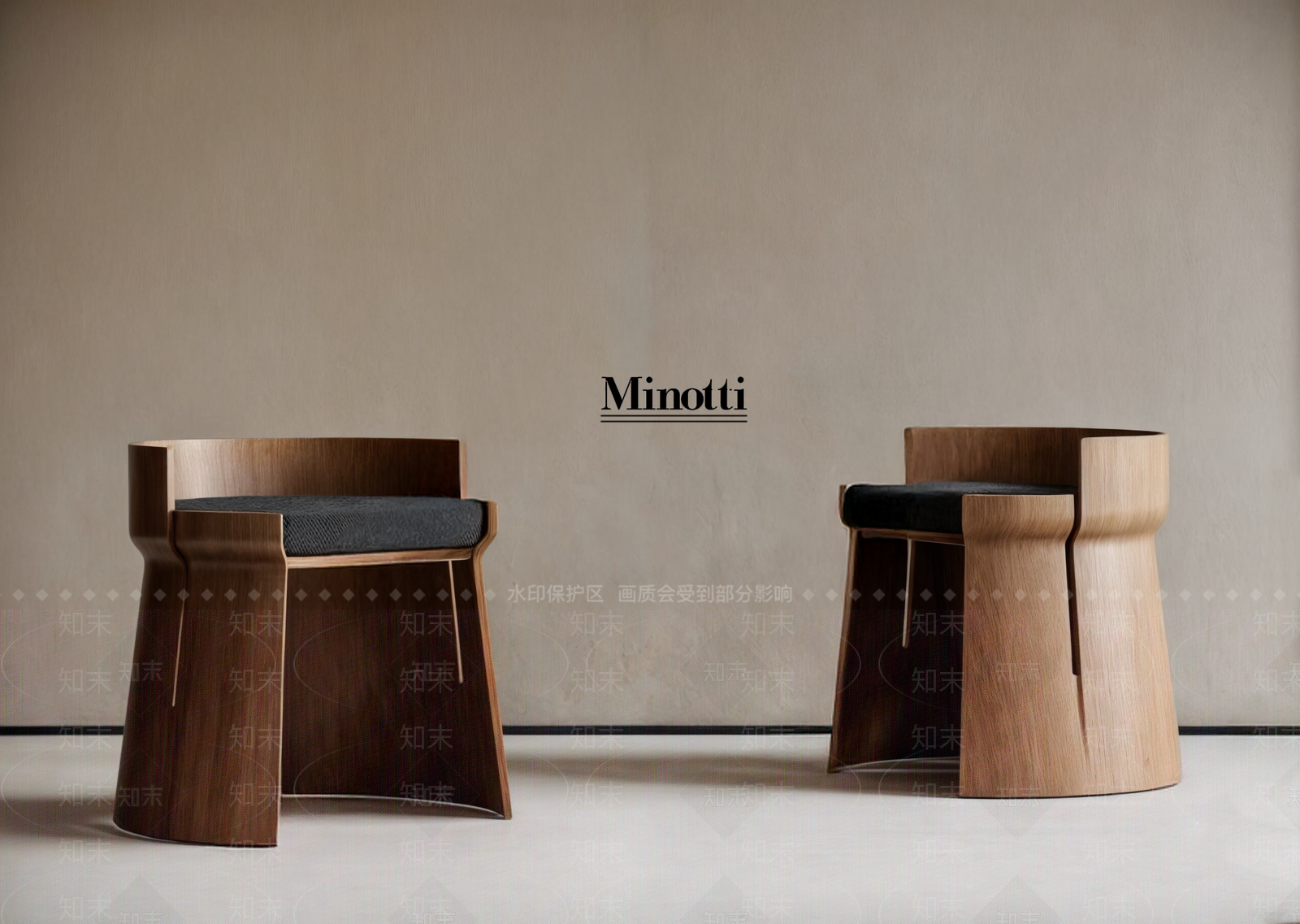 侘寂其他凳子3D模型下载【ID:1198561189】