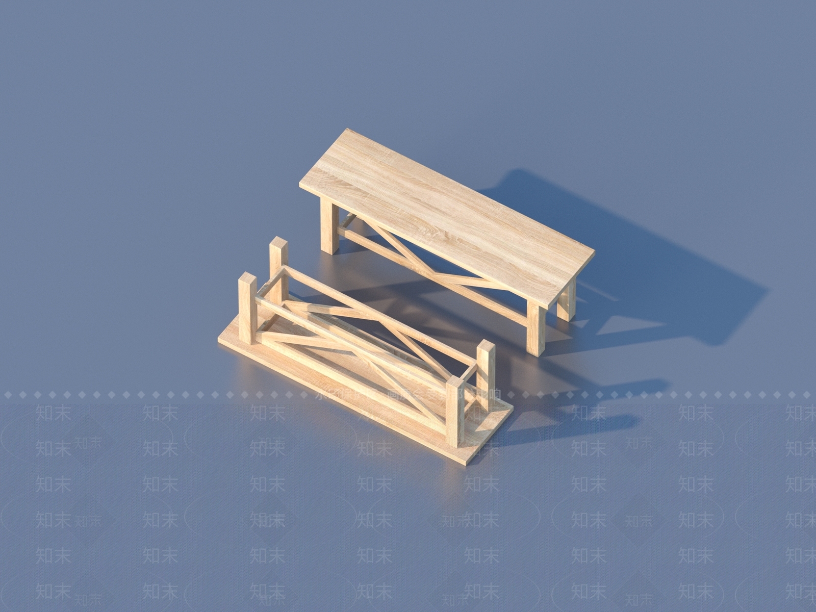 现代其他凳子3D模型下载【ID:1198562299】