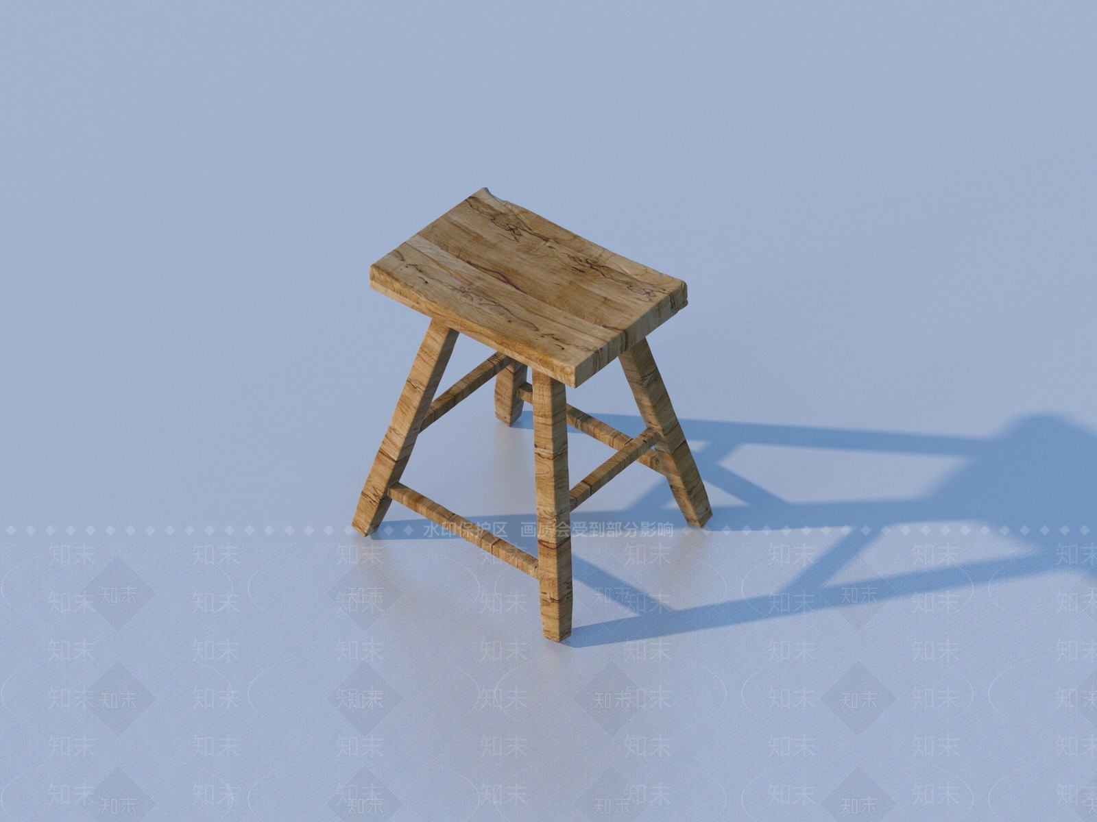 现代其他凳子3D模型下载【ID:1198563646】