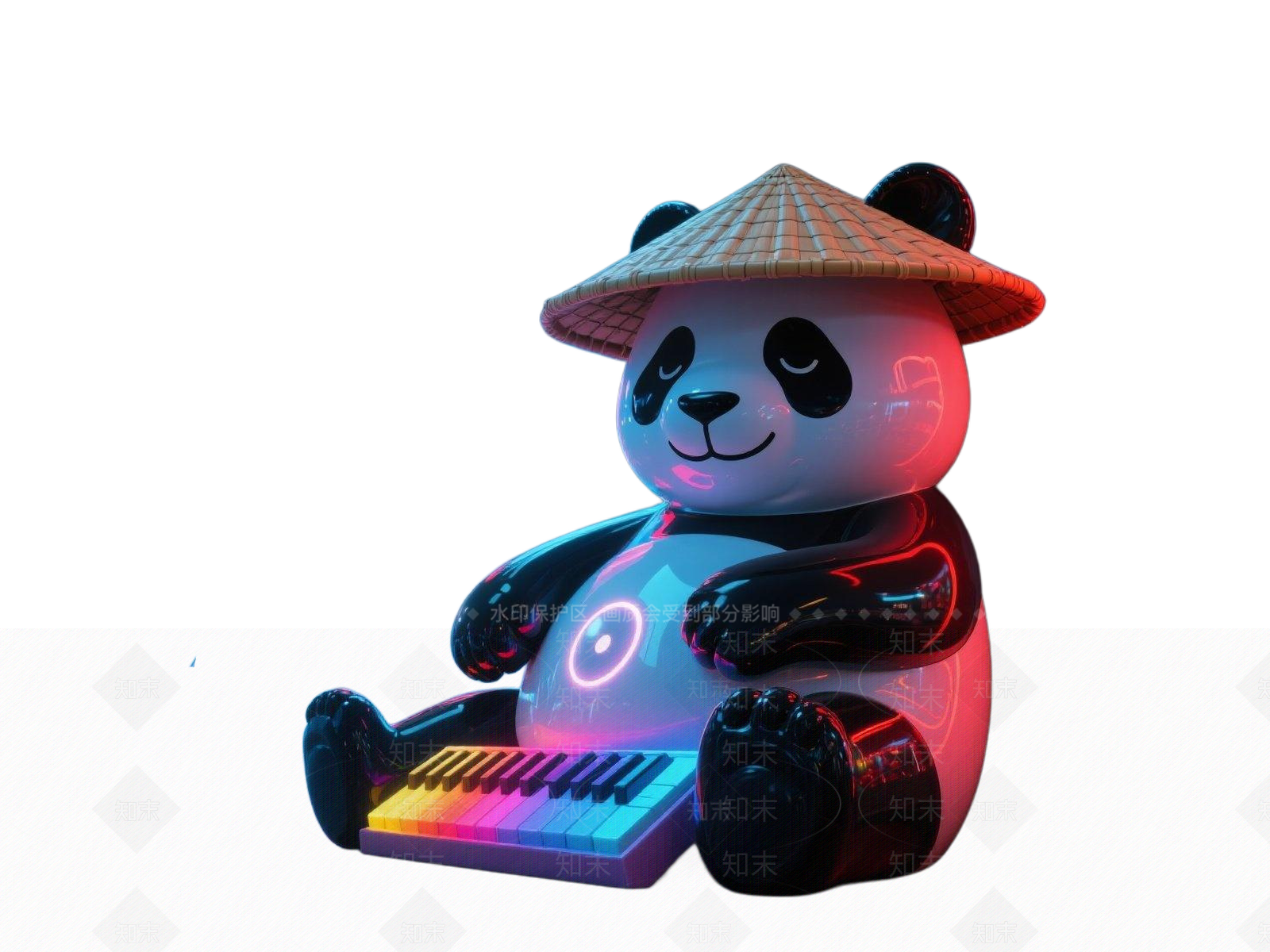 现代简约艺术装置SU模型下载【ID:1198570345】