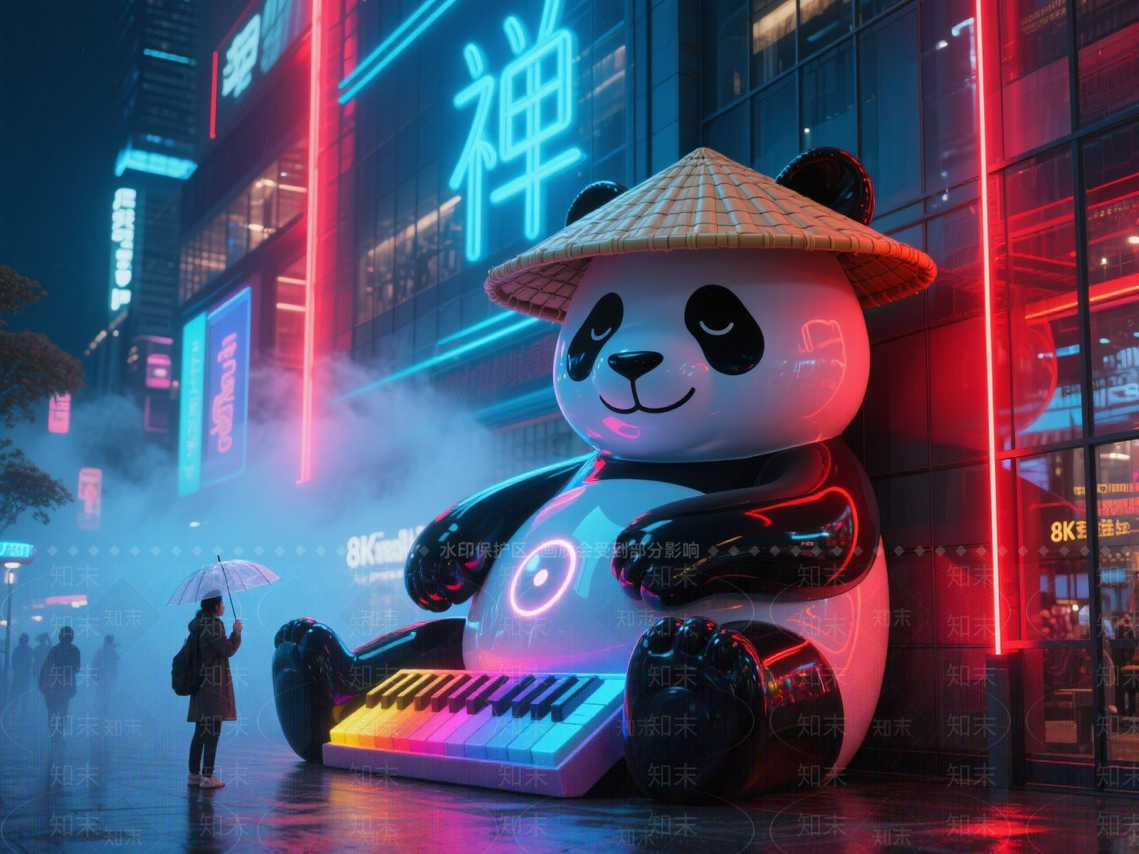 现代简约艺术装置SU模型下载【ID:1198570345】