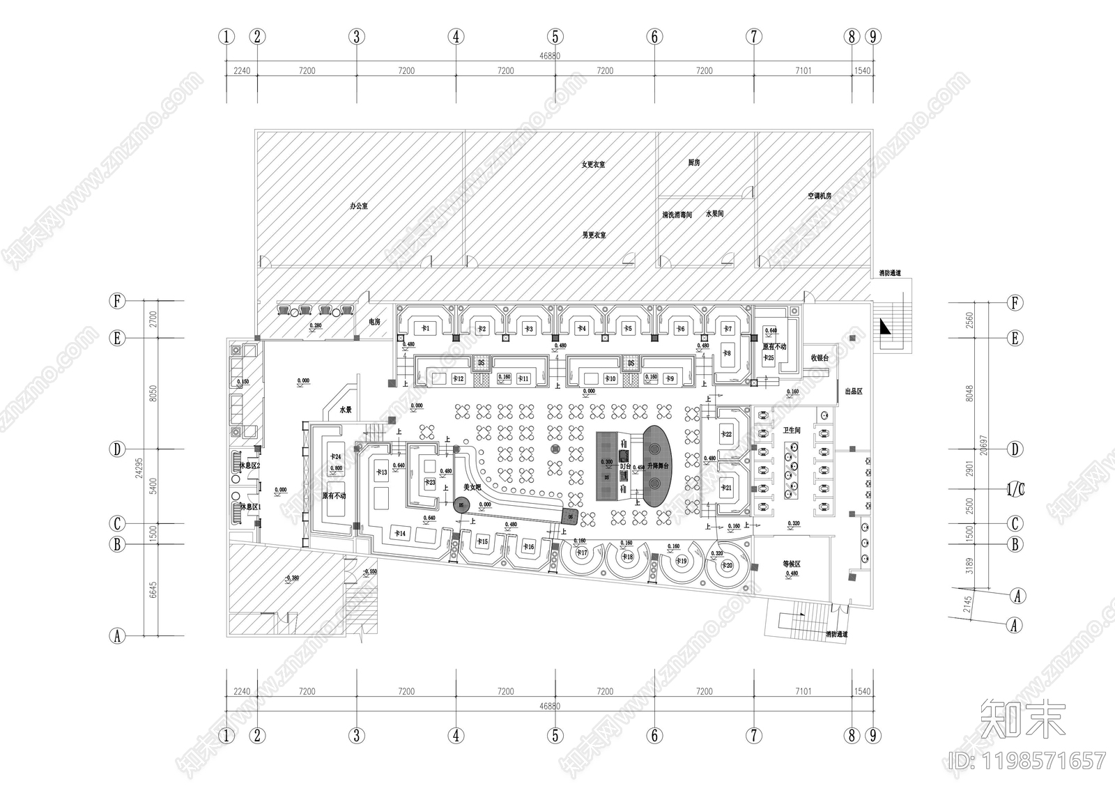 工装平面图施工图下载【ID:1198571657】