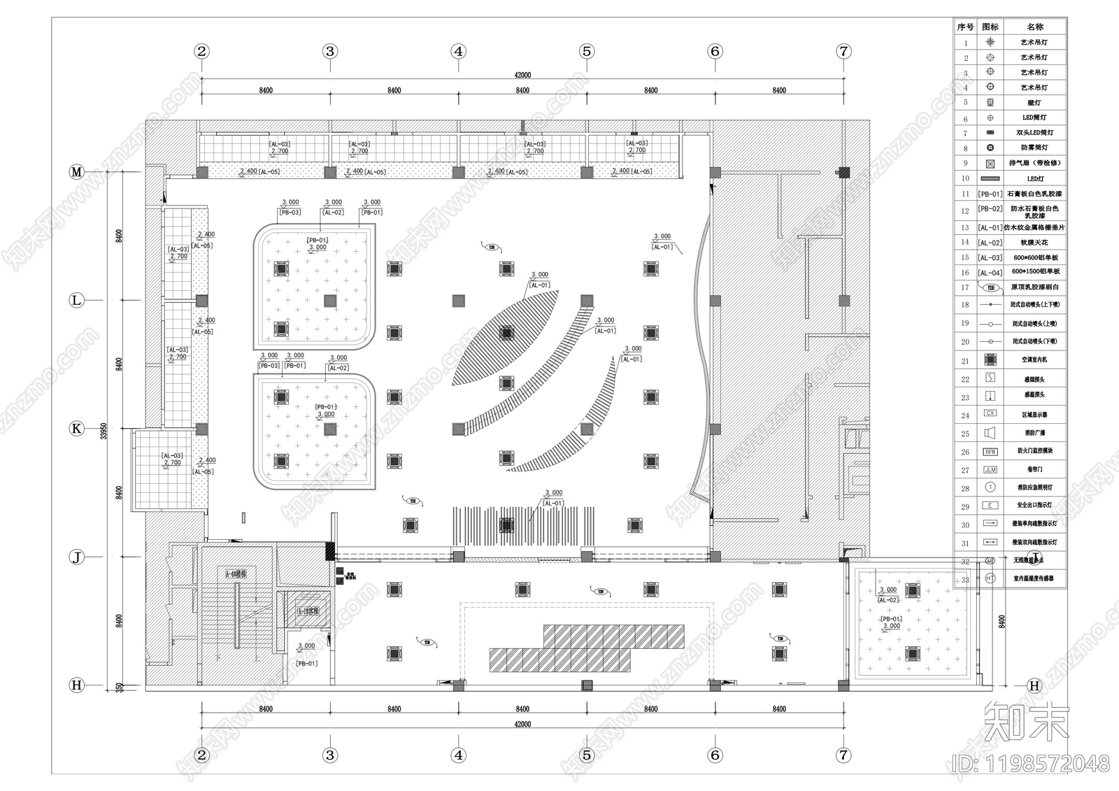 现代其他餐饮空间cad施工图下载【ID:1198572048】