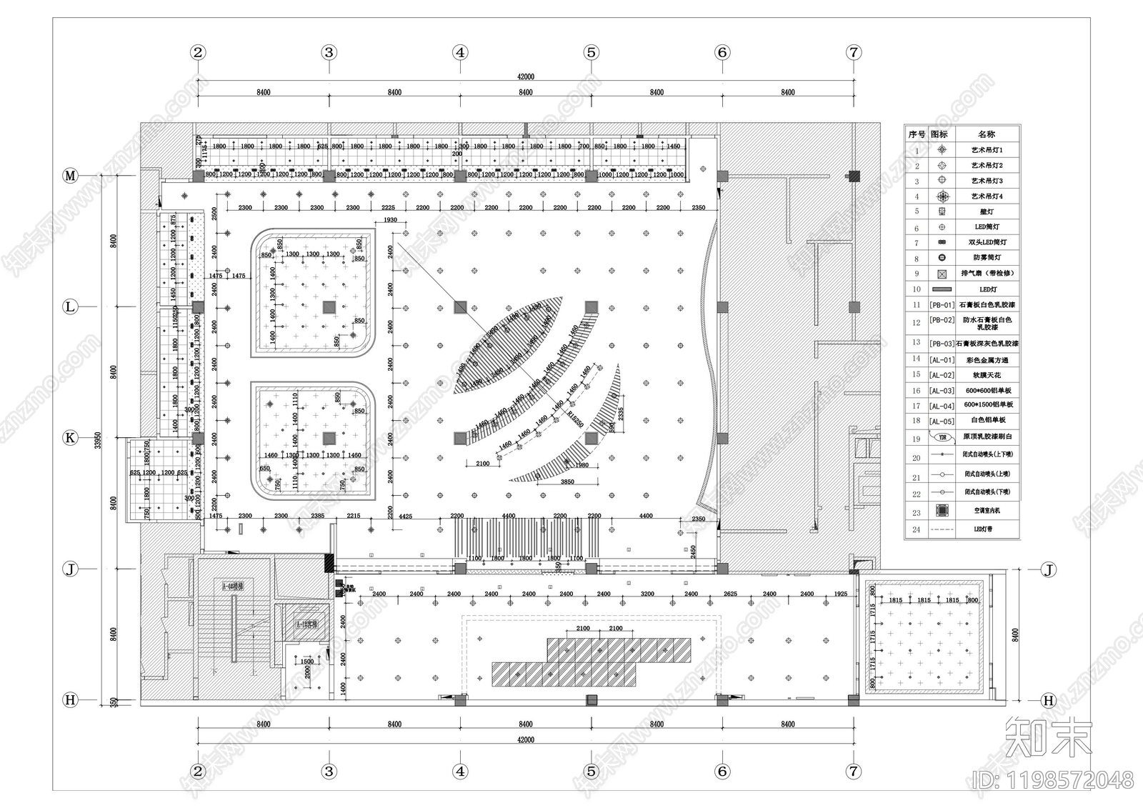 现代其他餐饮空间cad施工图下载【ID:1198572048】