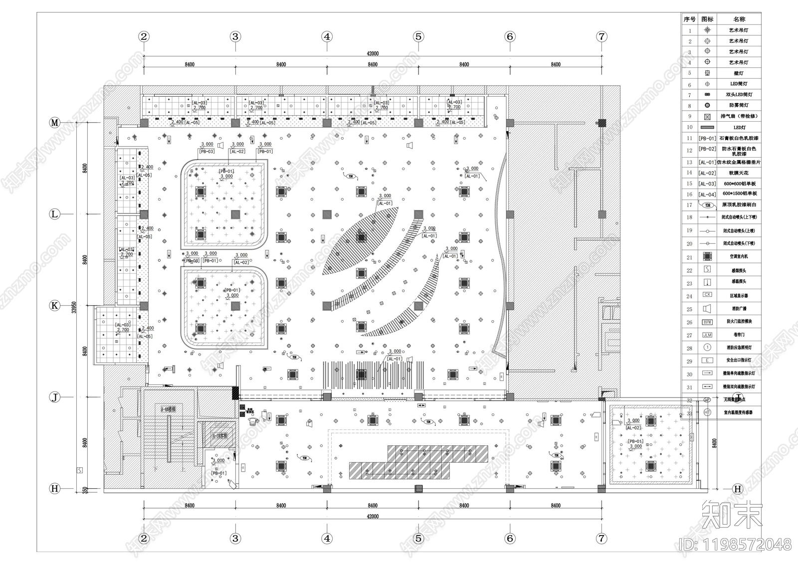 现代其他餐饮空间cad施工图下载【ID:1198572048】