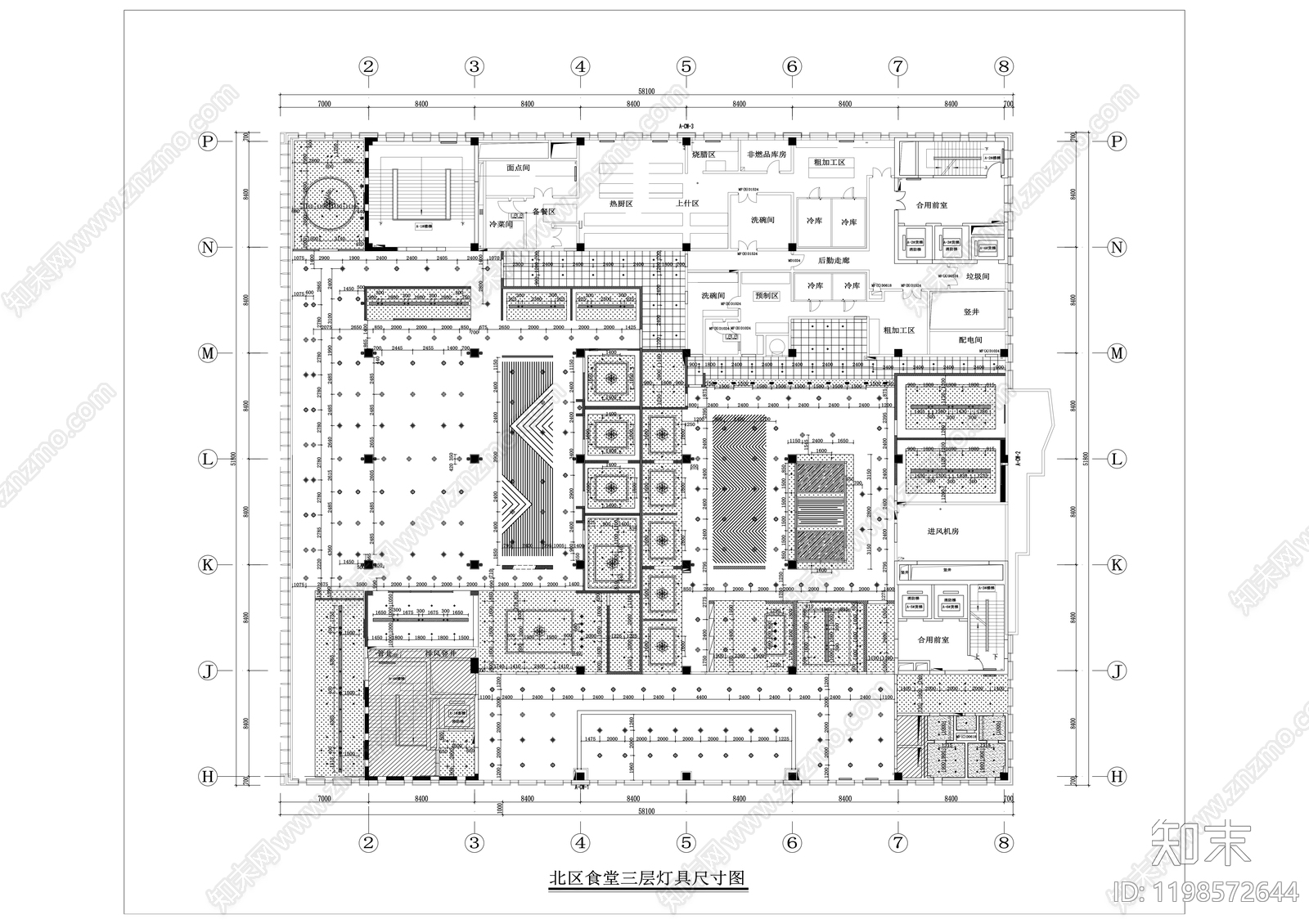 现代其他餐饮空间cad施工图下载【ID:1198572644】