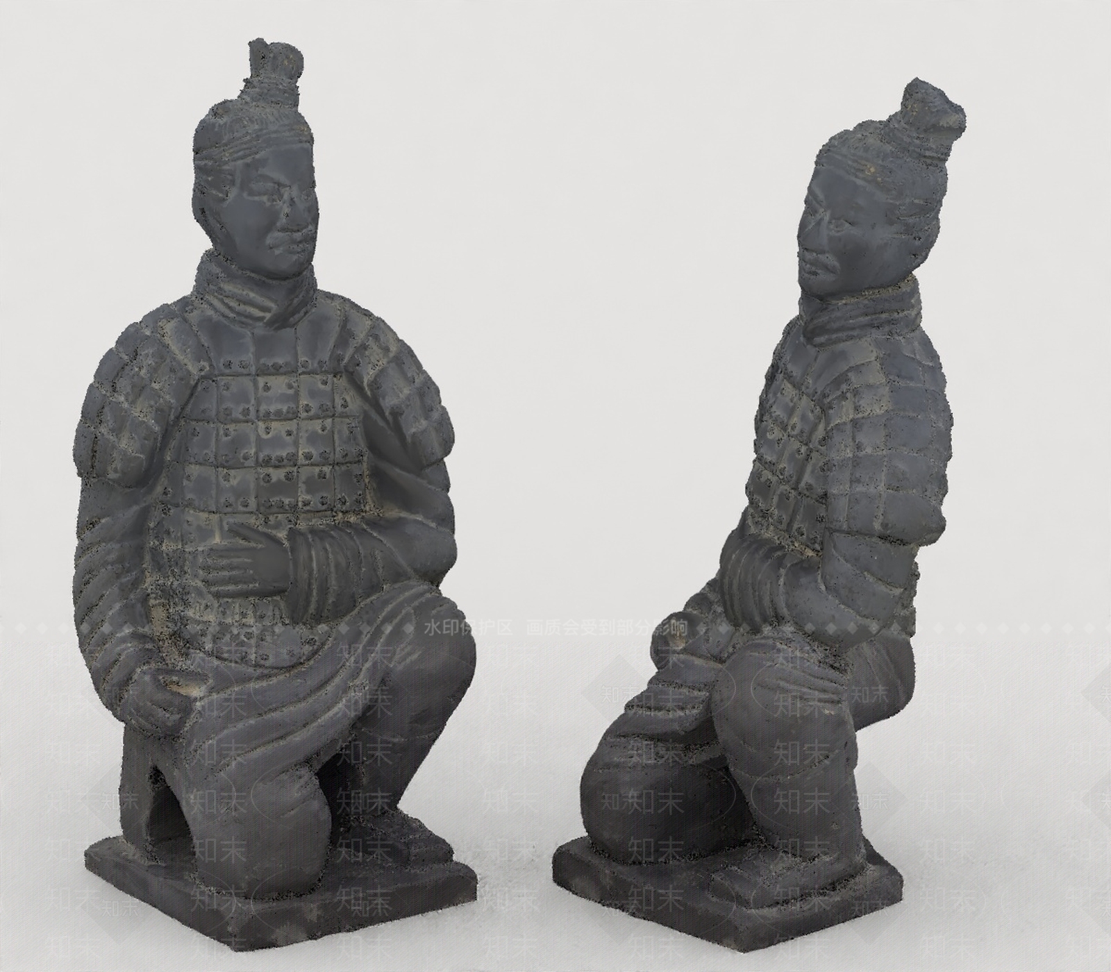 现代景观雕塑3D模型下载【ID:1198577378】