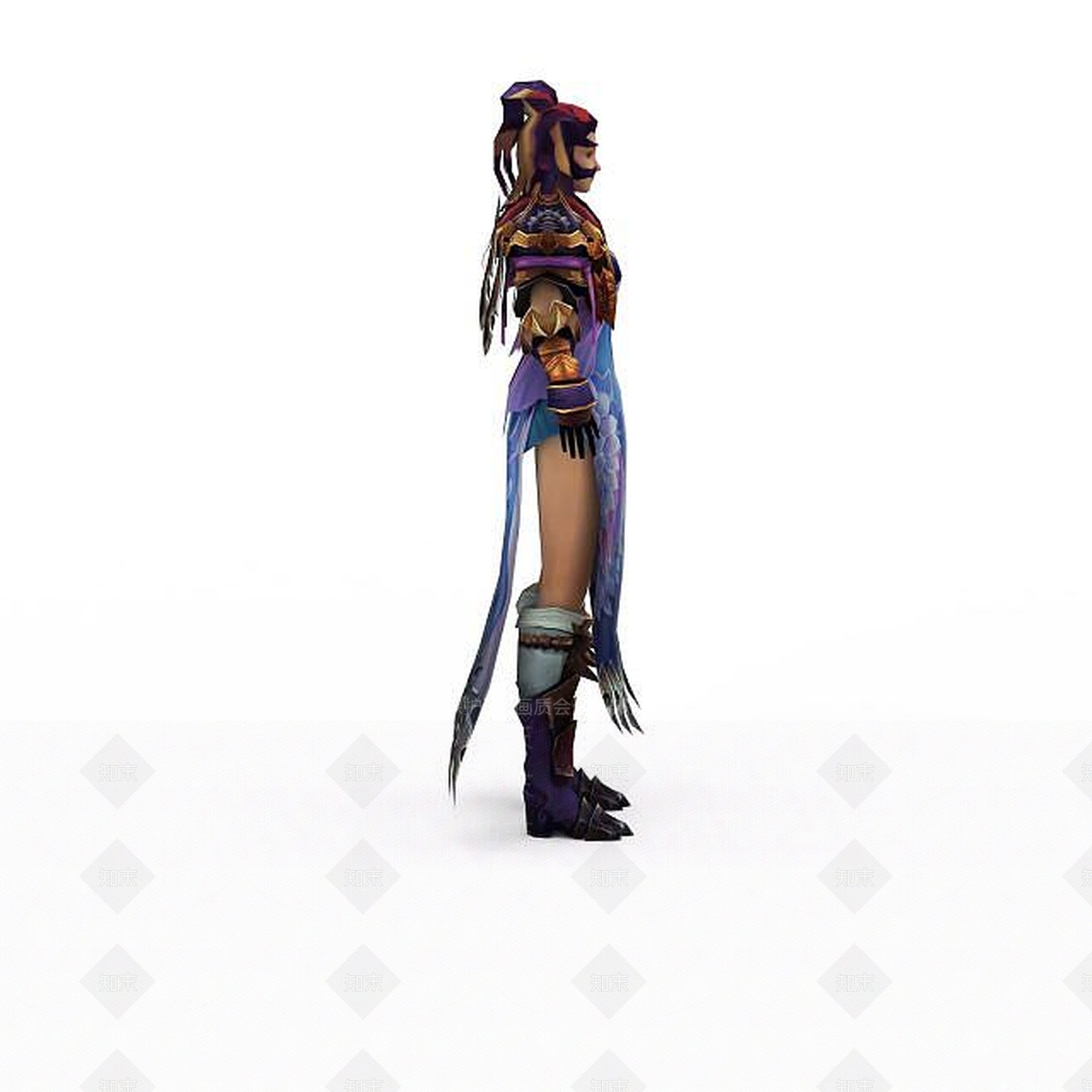 现代虚拟人物3D模型下载【ID:1199786282】