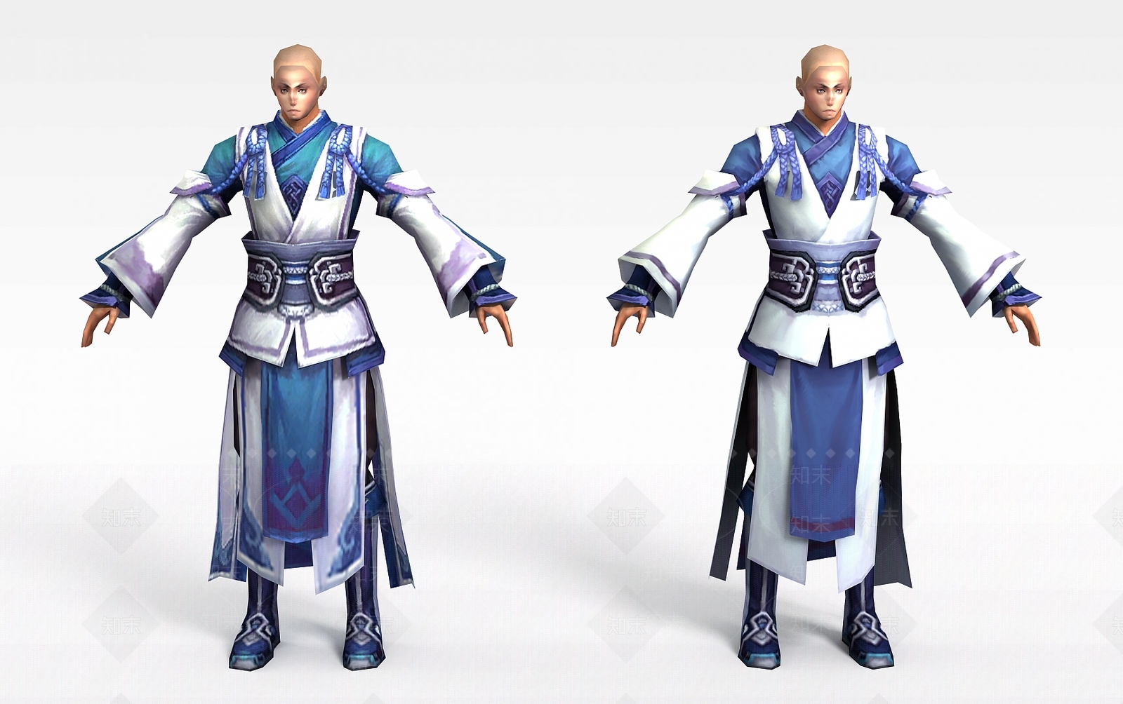 现代虚拟人物3D模型下载【ID:1199761381】