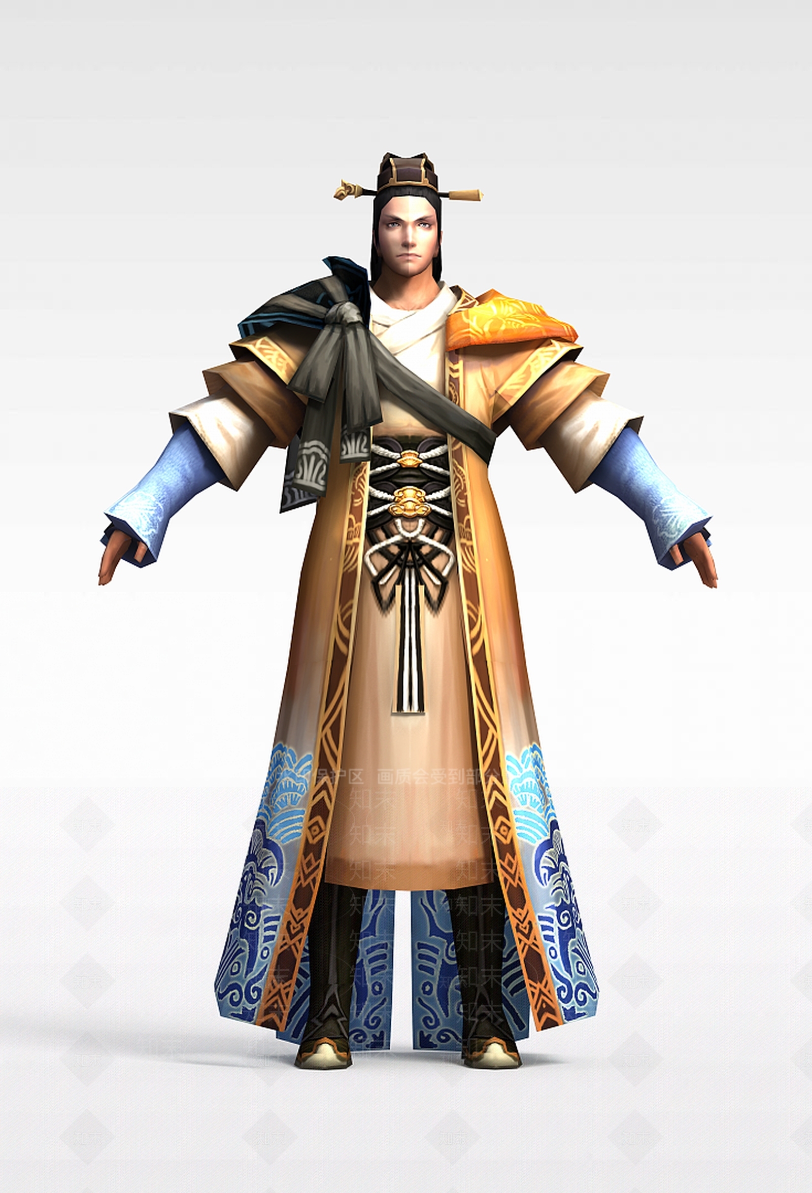 现代虚拟人物3D模型下载【ID:1199775539】