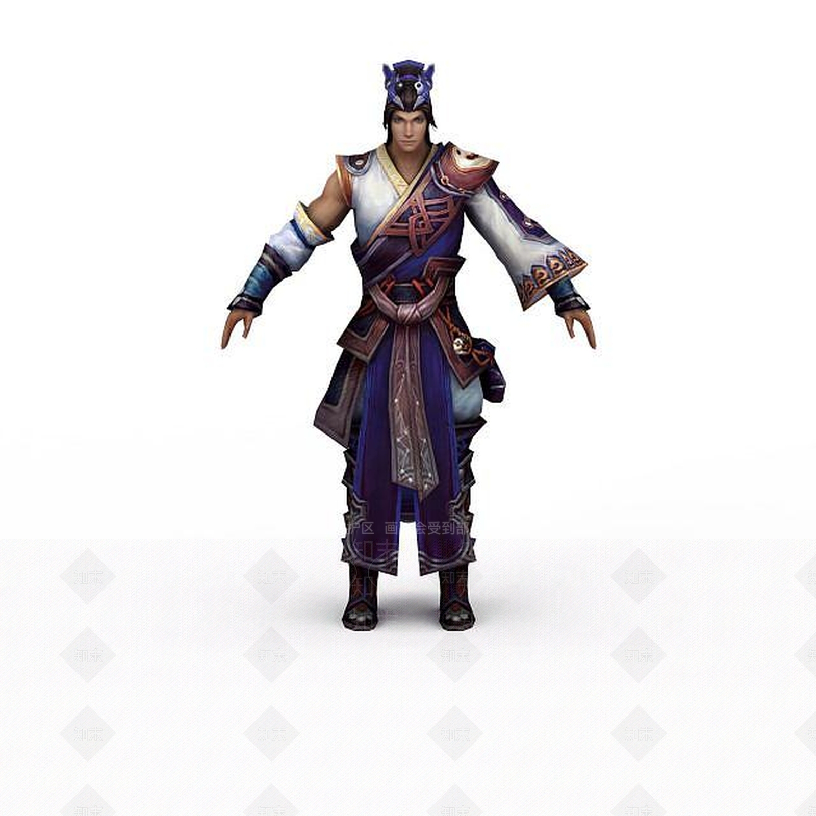 现代虚拟人物3D模型下载【ID:1199854515】