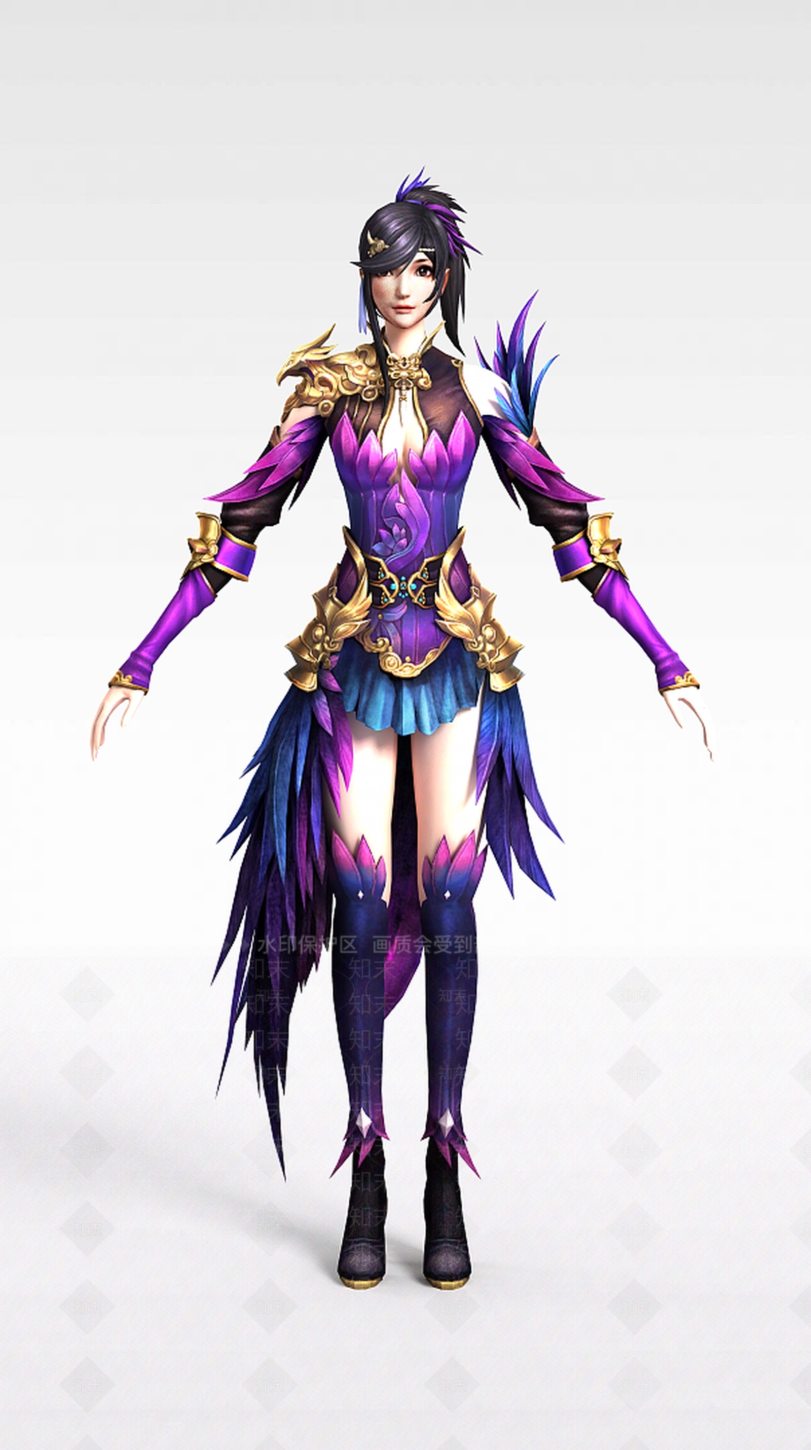 现代虚拟人物3D模型下载【ID:1199765883】