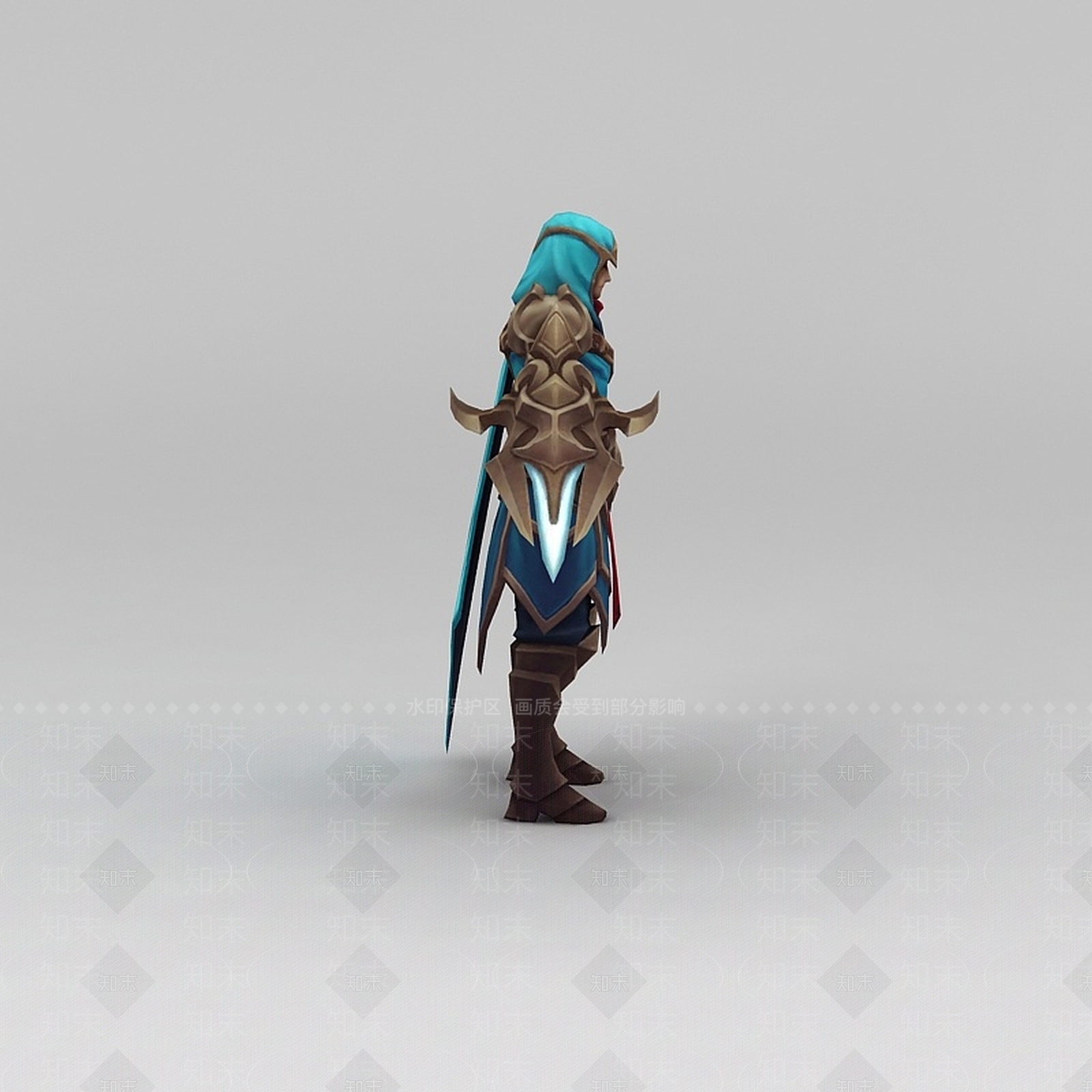 现代虚拟人物3D模型下载【ID:1198581703】