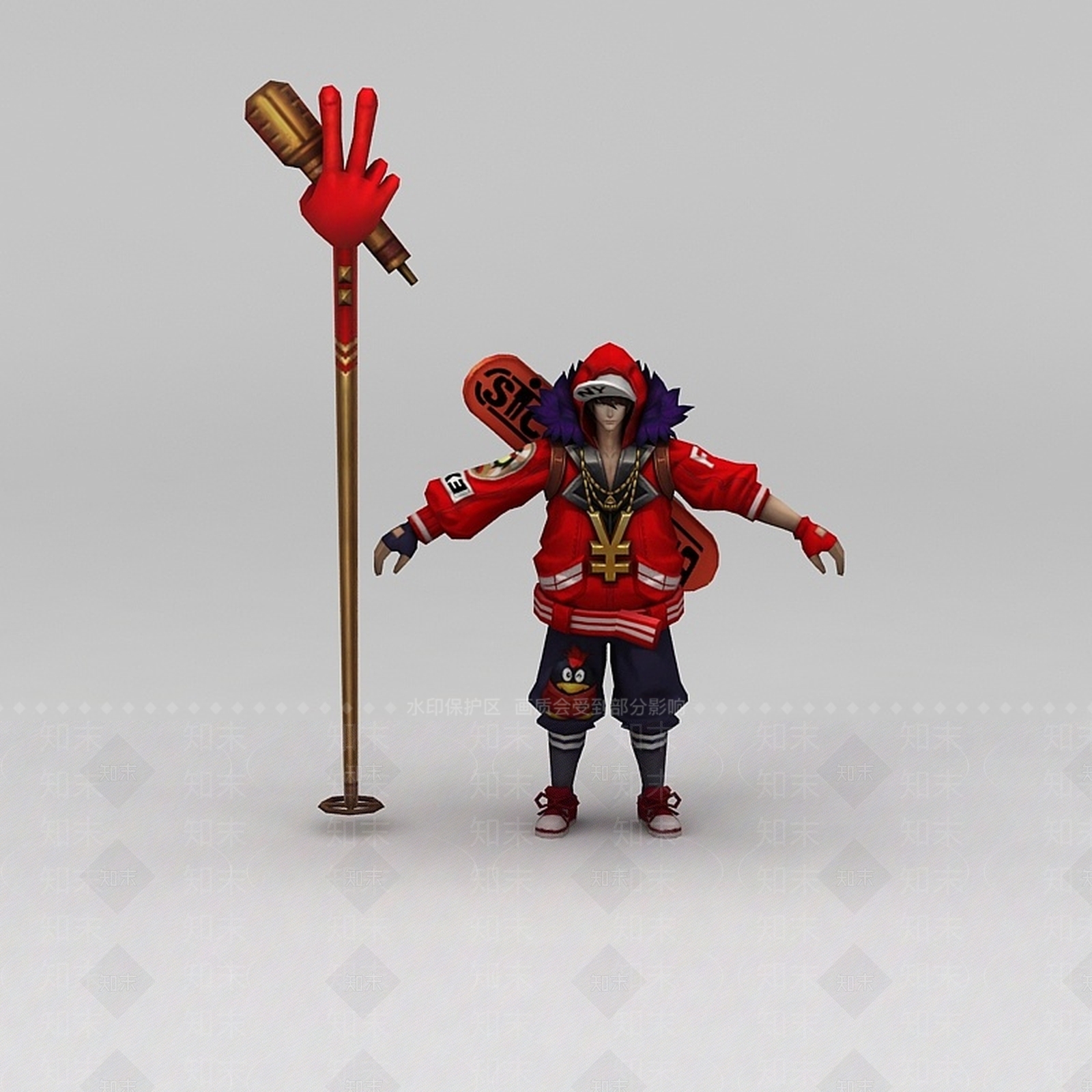 现代虚拟人物3D模型下载【ID:1198581829】