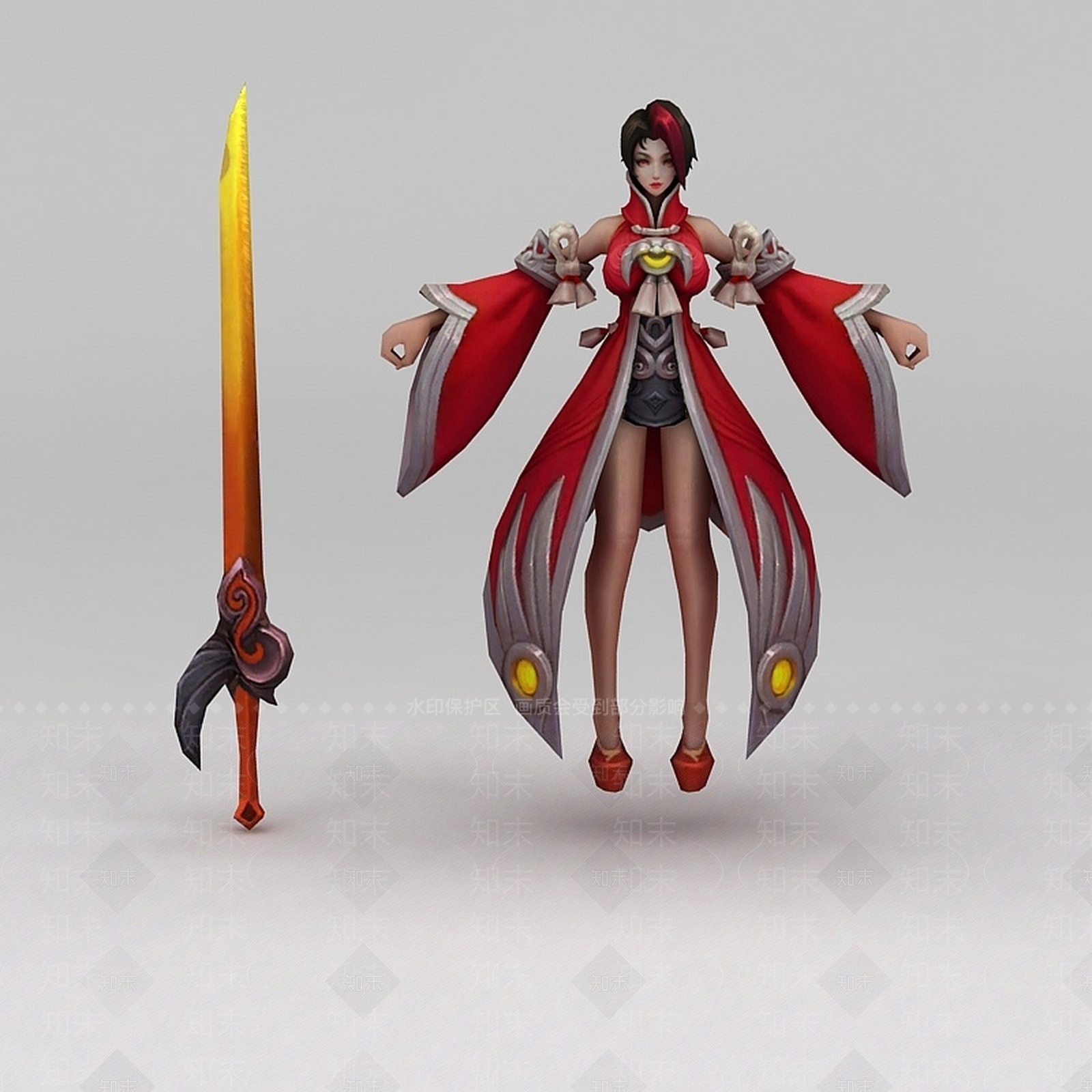 现代虚拟人物3D模型下载【ID:1198582415】