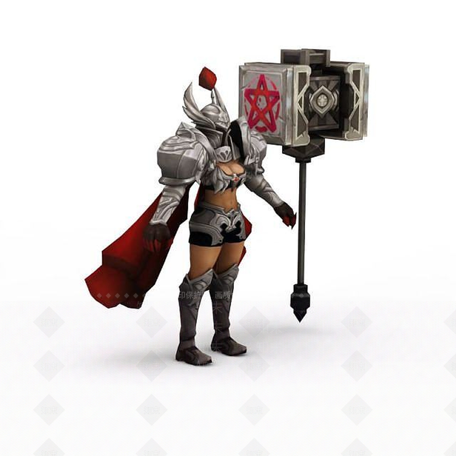 现代虚拟人物3D模型下载【ID:1198582631】