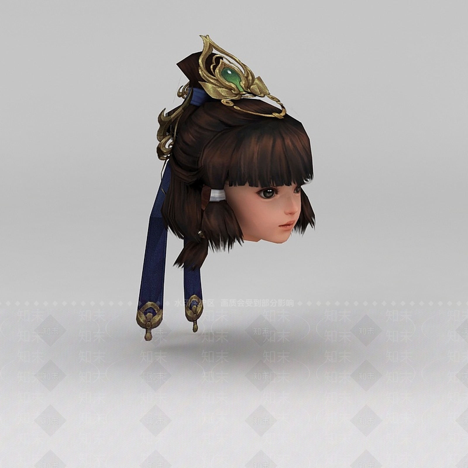 现代摆件组合3D模型下载【ID:1198583214】