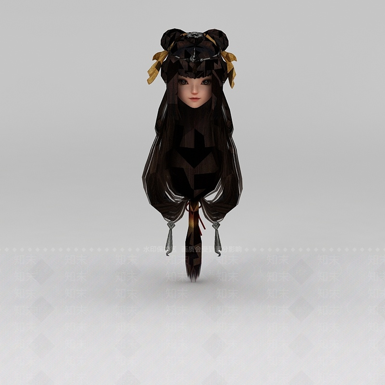 现代摆件组合3D模型下载【ID:1198583381】