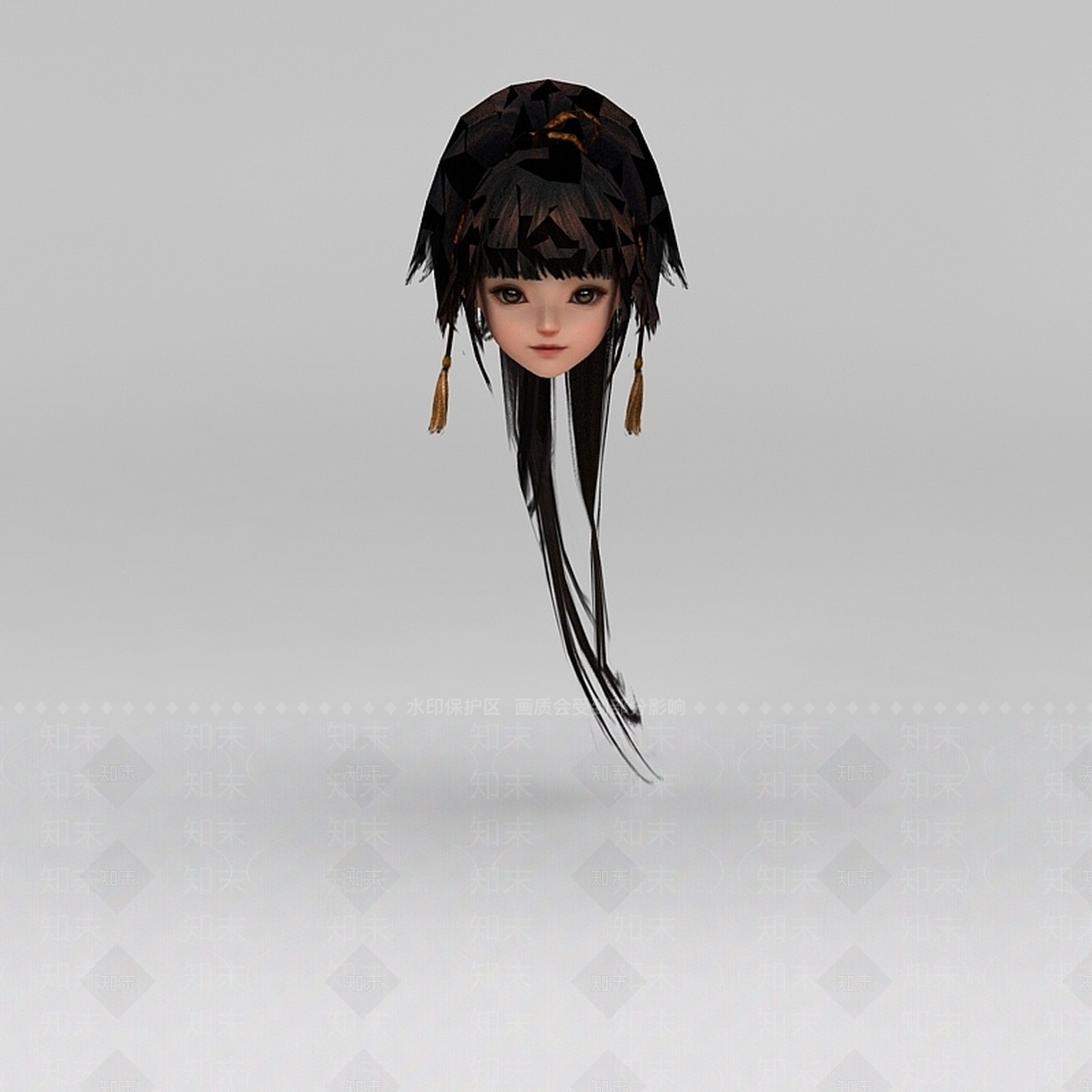 现代摆件组合3D模型下载【ID:1198583550】