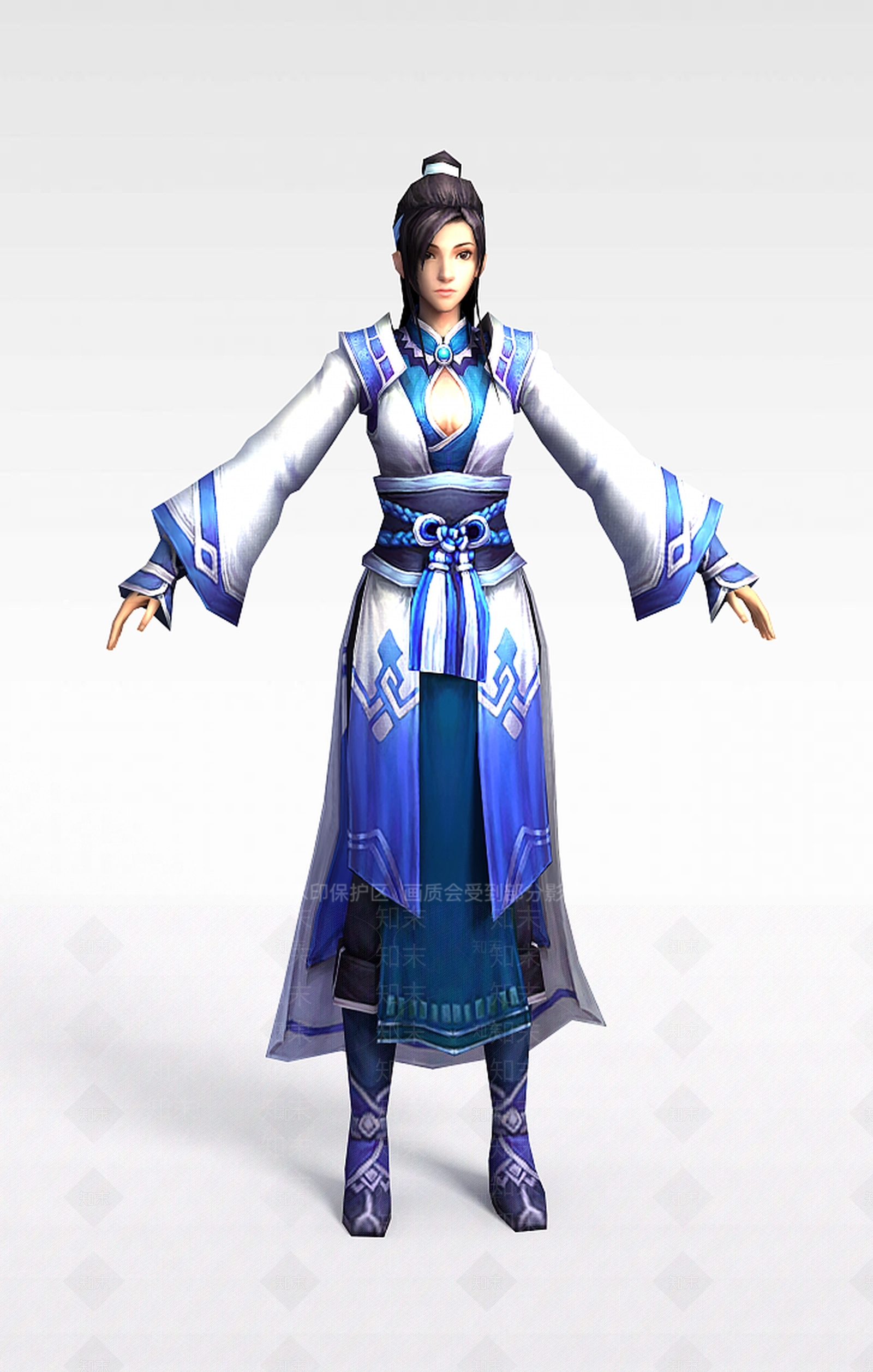 现代虚拟人物3D模型下载【ID:1199785861】