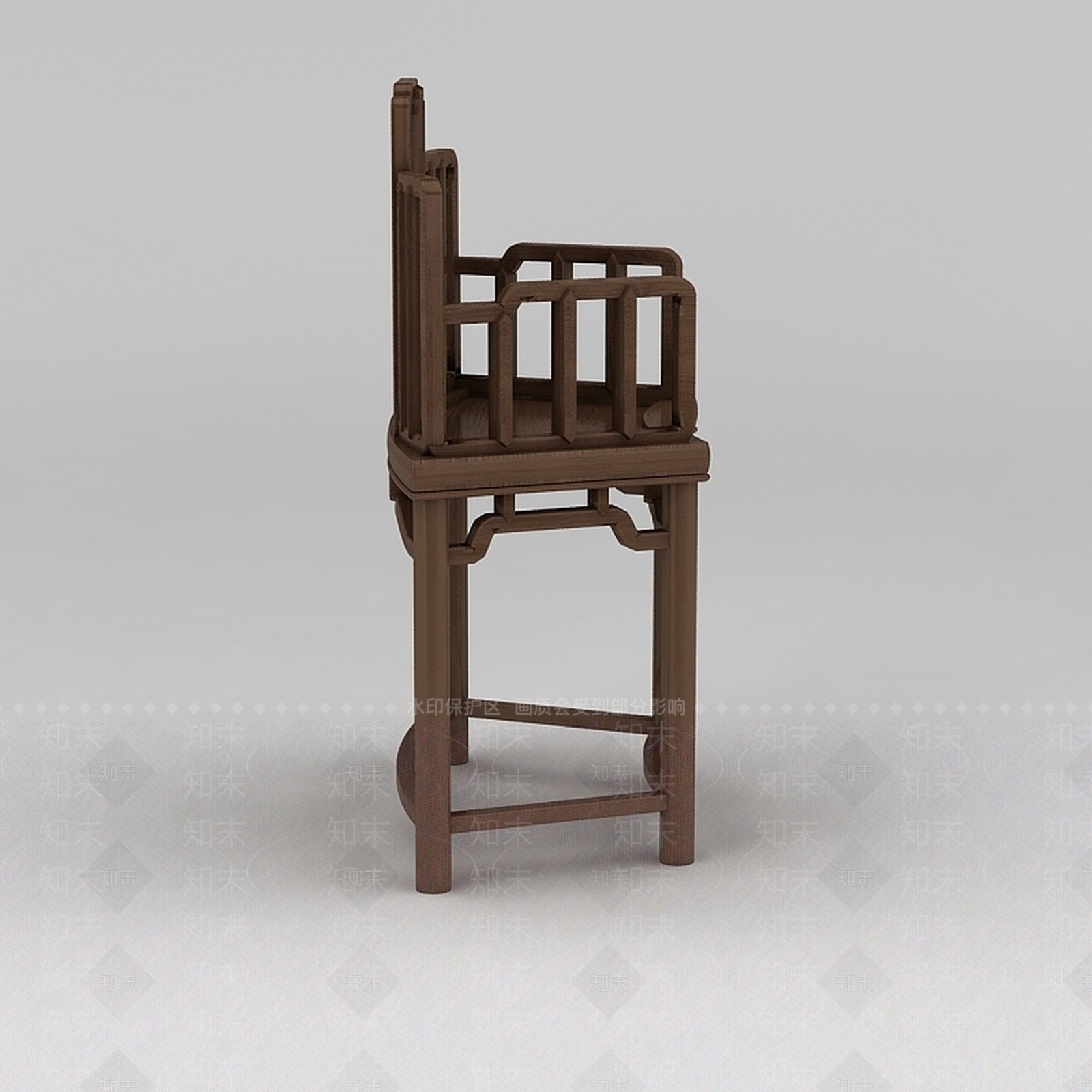 现代书桌椅3D模型下载【ID:1198584545】
