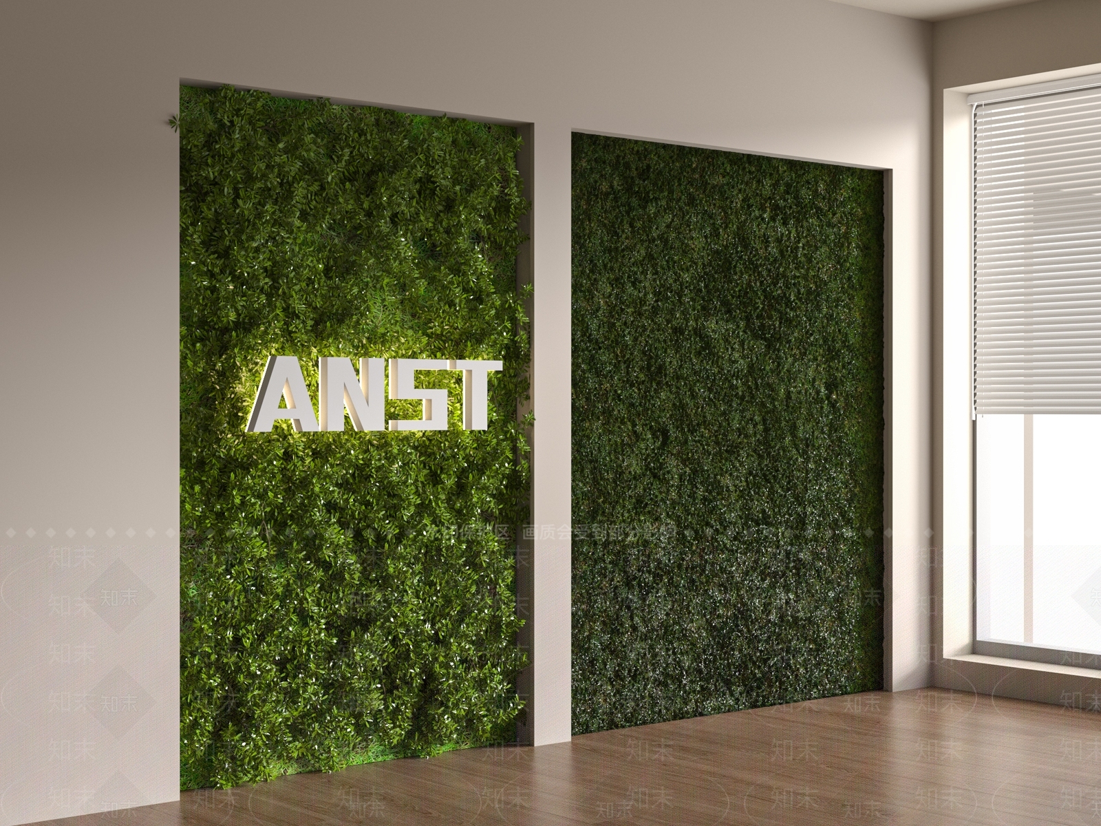 绿植墙3D模型下载【ID:1198588406】