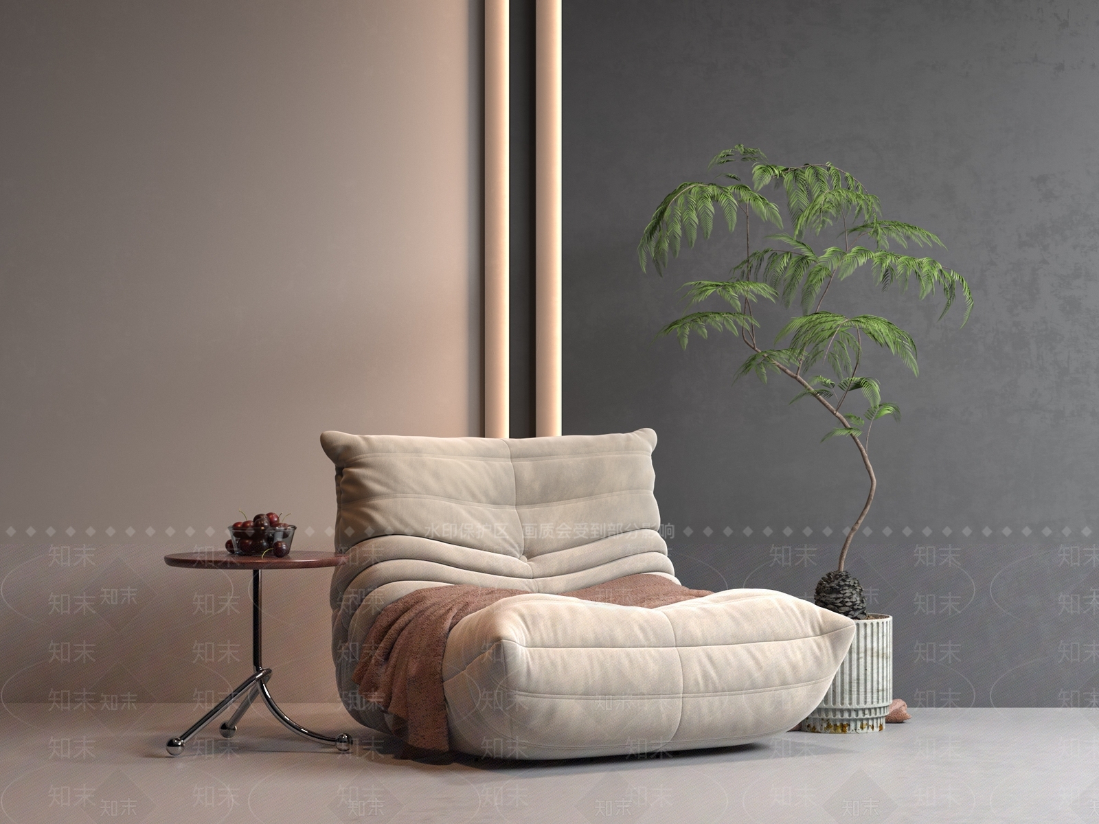 懒人沙发3D模型下载【ID:1198589436】