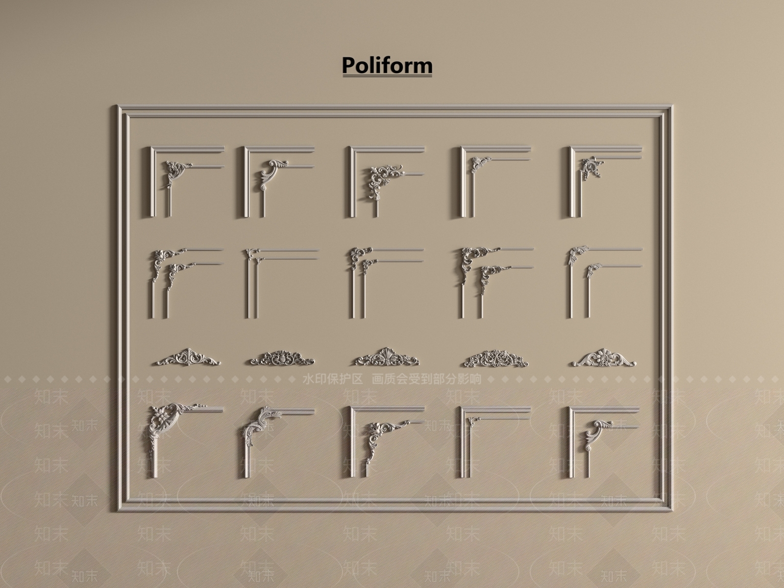 雕花SU模型下载【ID:1198593139】