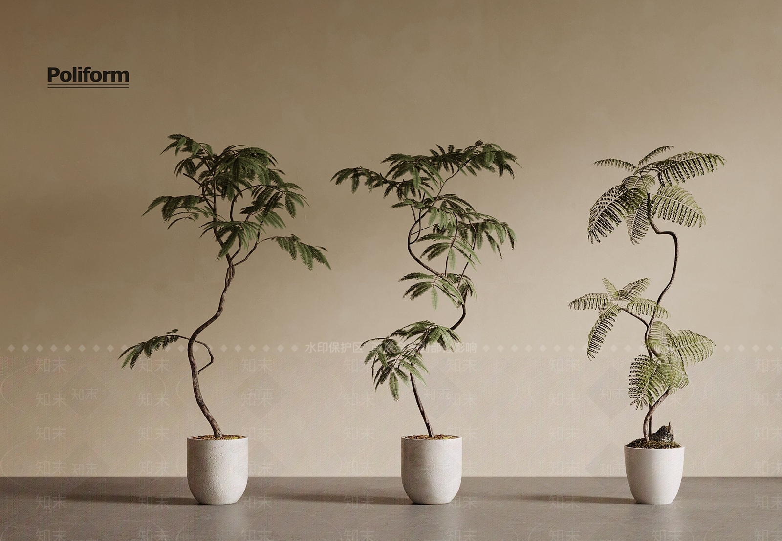 盆栽SU模型下载【ID:1198593121】