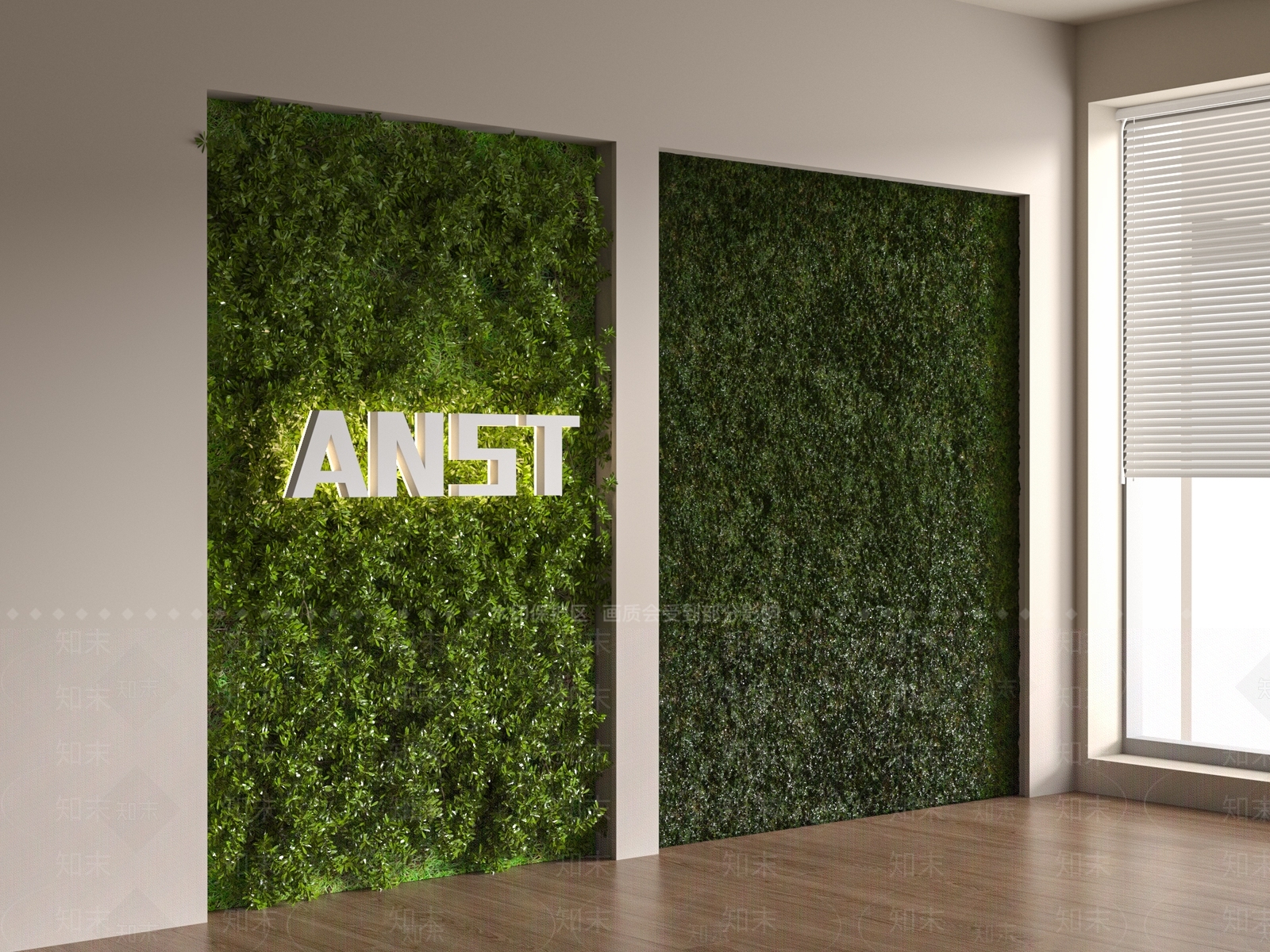 绿植墙SU模型下载【ID:1198593356】