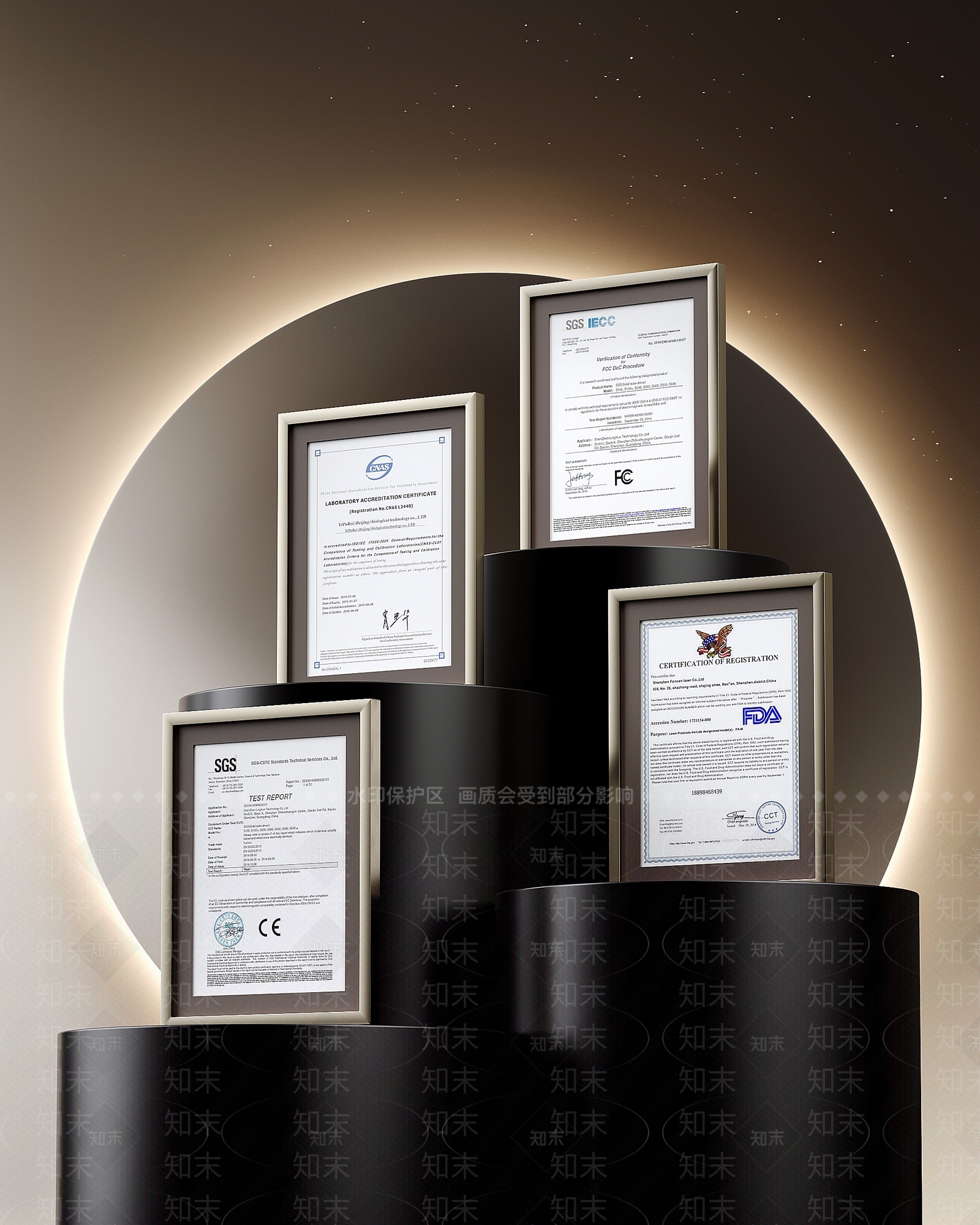 奖杯奖牌3D模型下载【ID:1198593666】