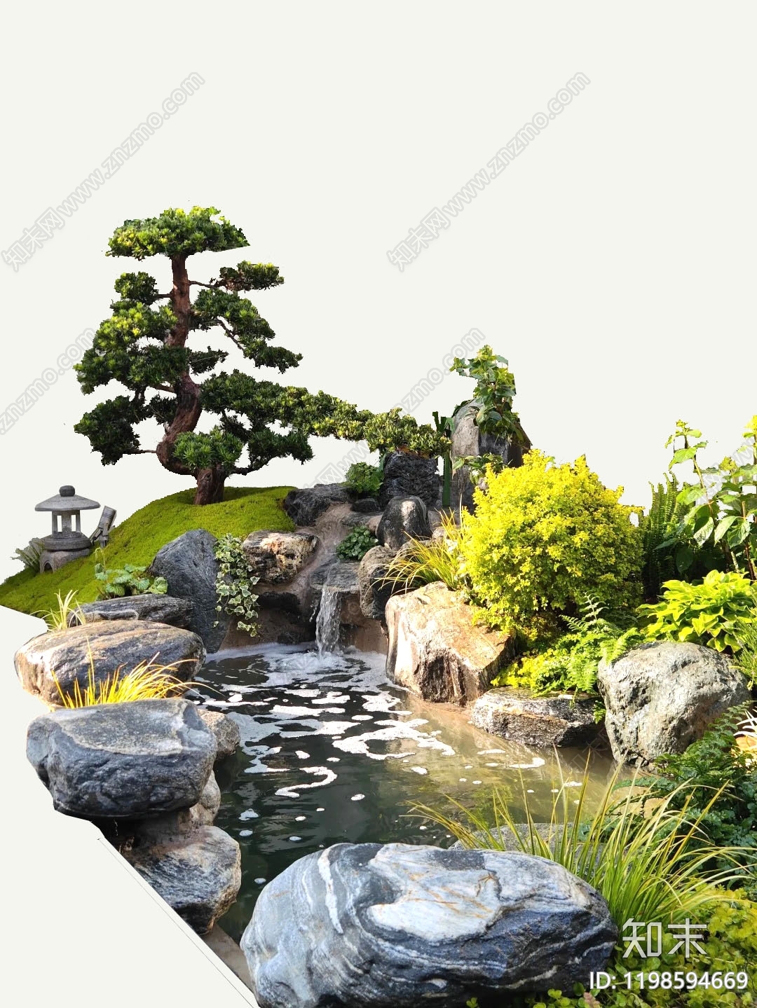 现代中式水生植物下载【ID:1198594669】