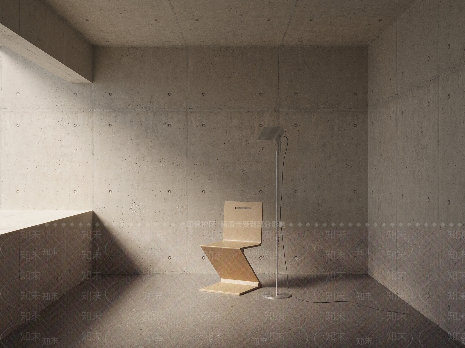 现代极简餐椅3D模型下载【ID:1198594791】