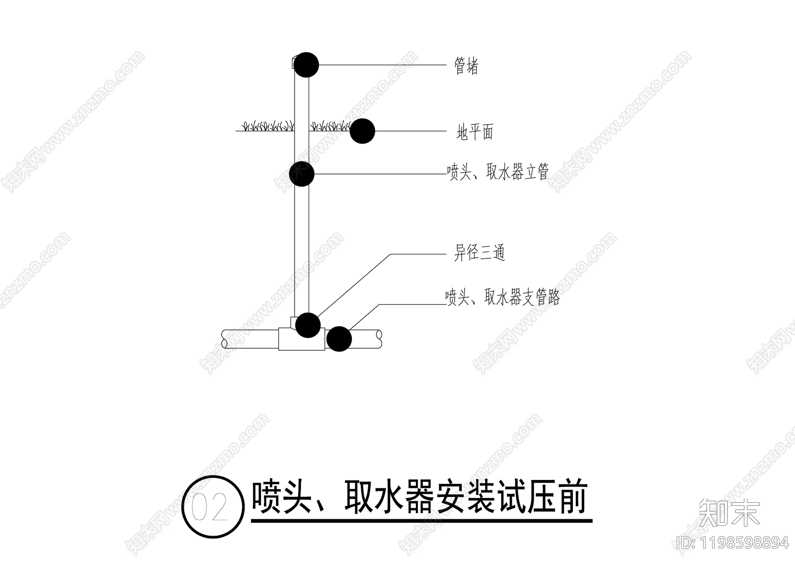 给排水节点详图施工图下载【ID:1198598894】