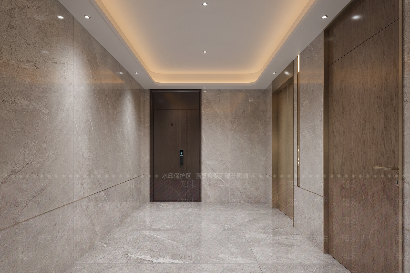 现代酒店大堂3D模型下载【ID:1215166362】