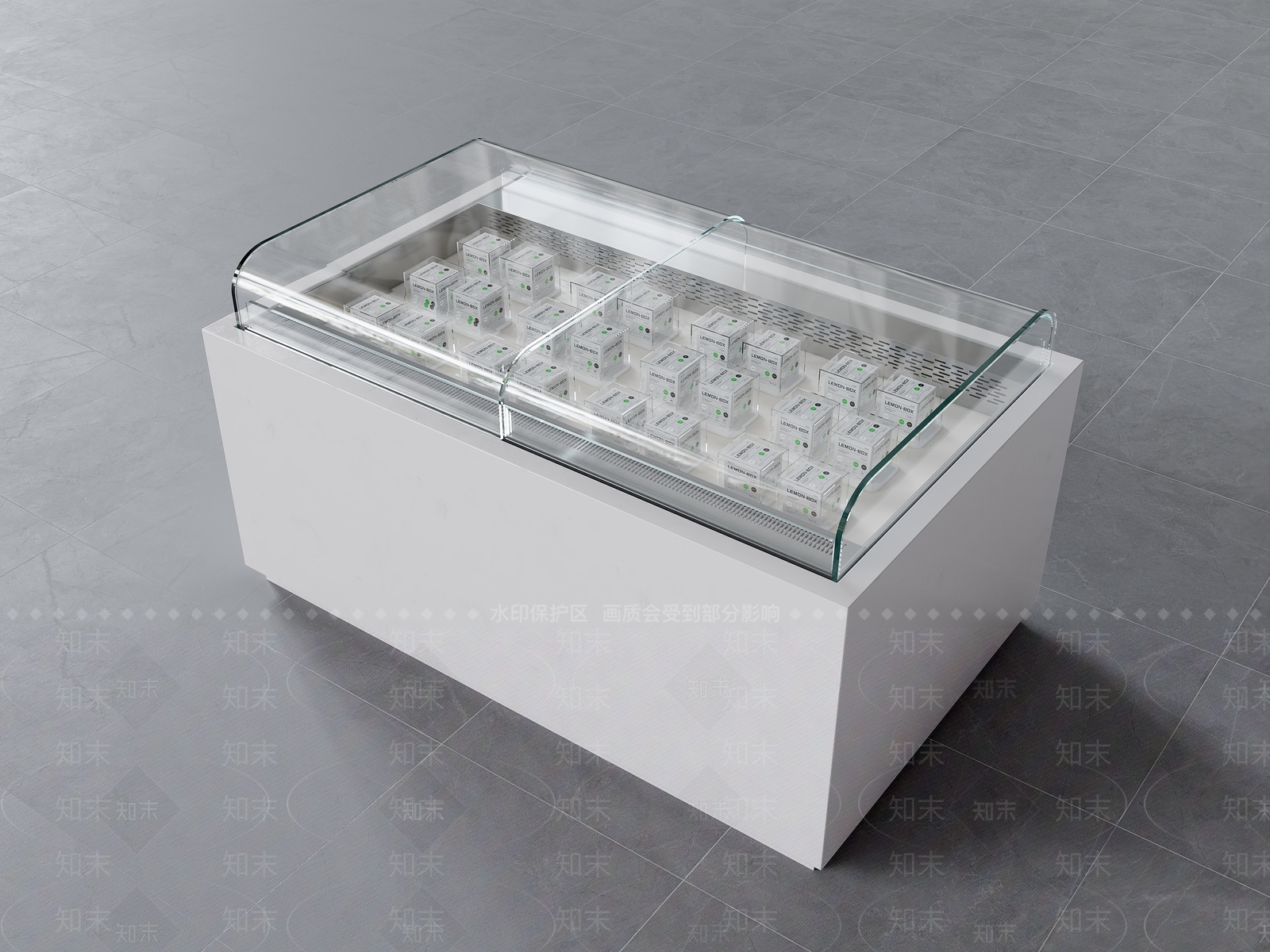 现代甜品面包店SU模型下载【ID:1198608592】