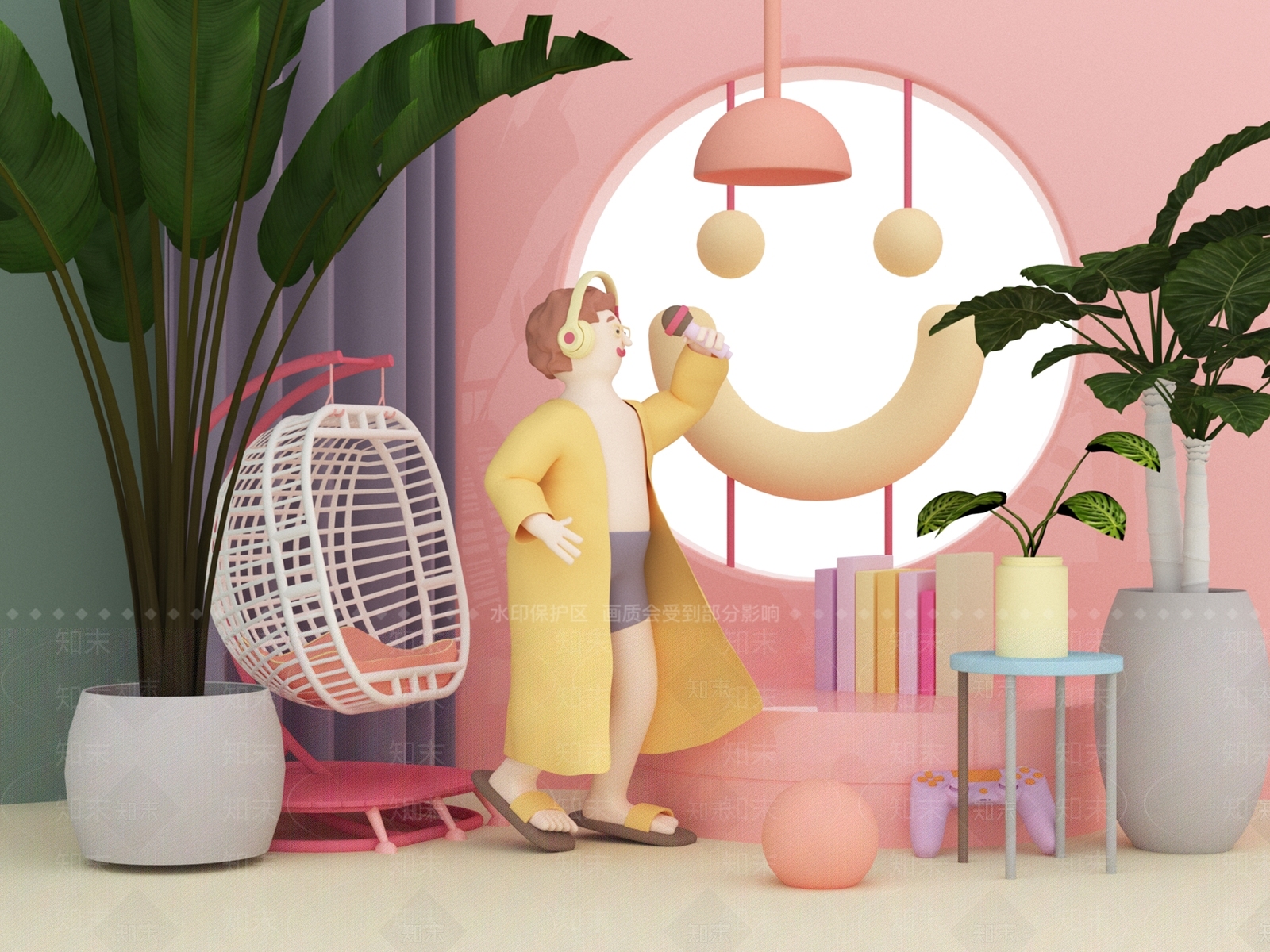 虚拟人物3D模型下载【ID:1198615333】