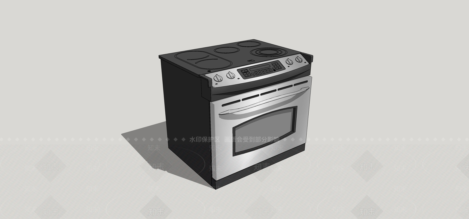 灶台SU模型下载【ID:1198617245】