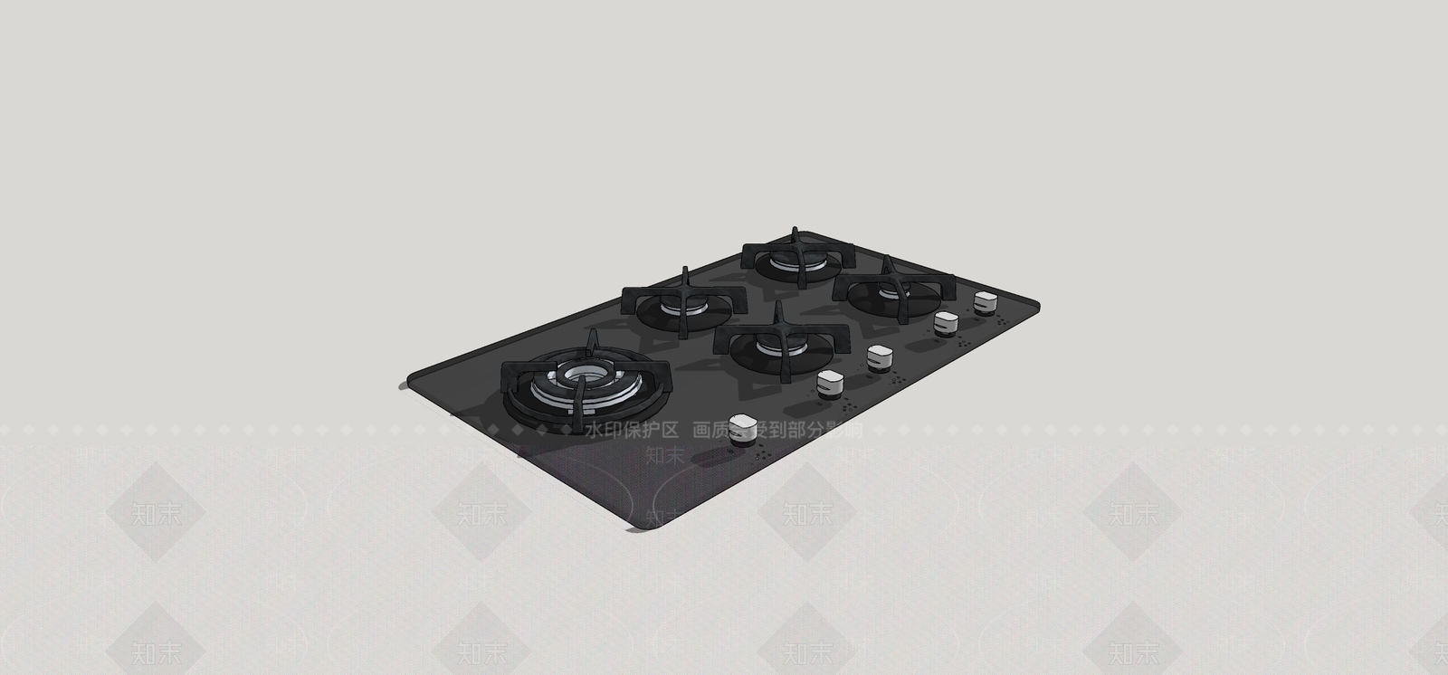 灶台SU模型下载【ID:1198617794】