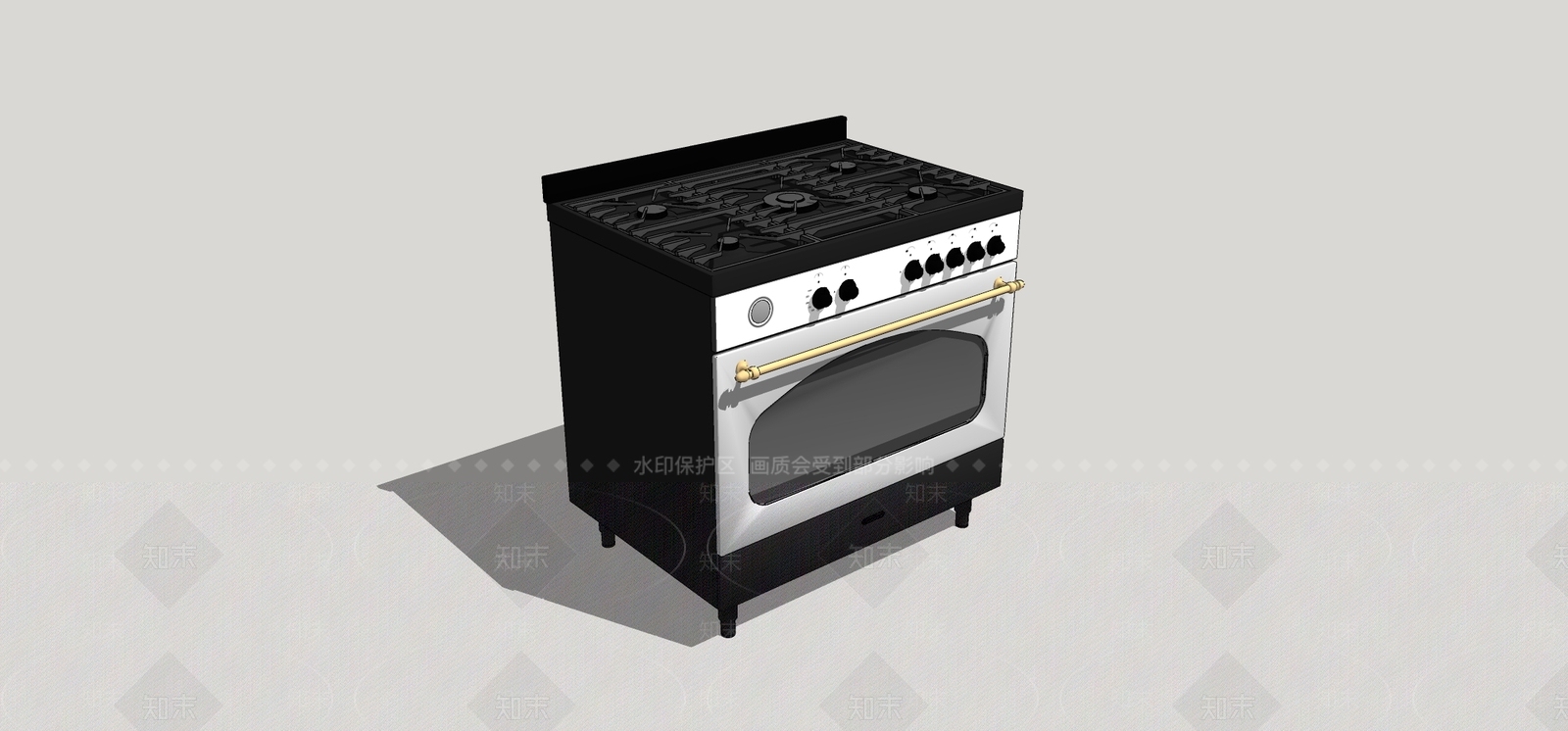 灶台SU模型下载【ID:1198619906】