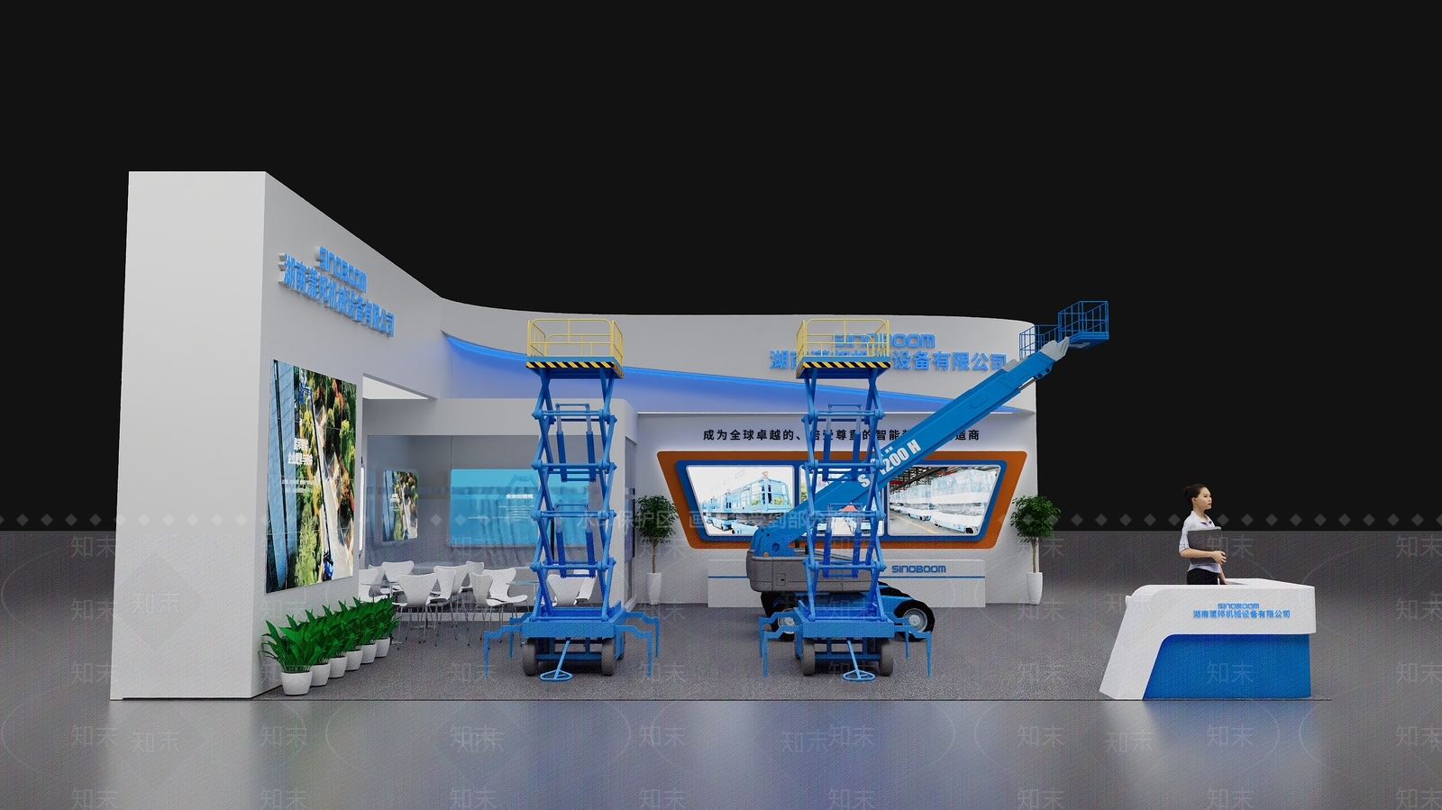 现代其他展厅3D模型下载【ID:1198620226】