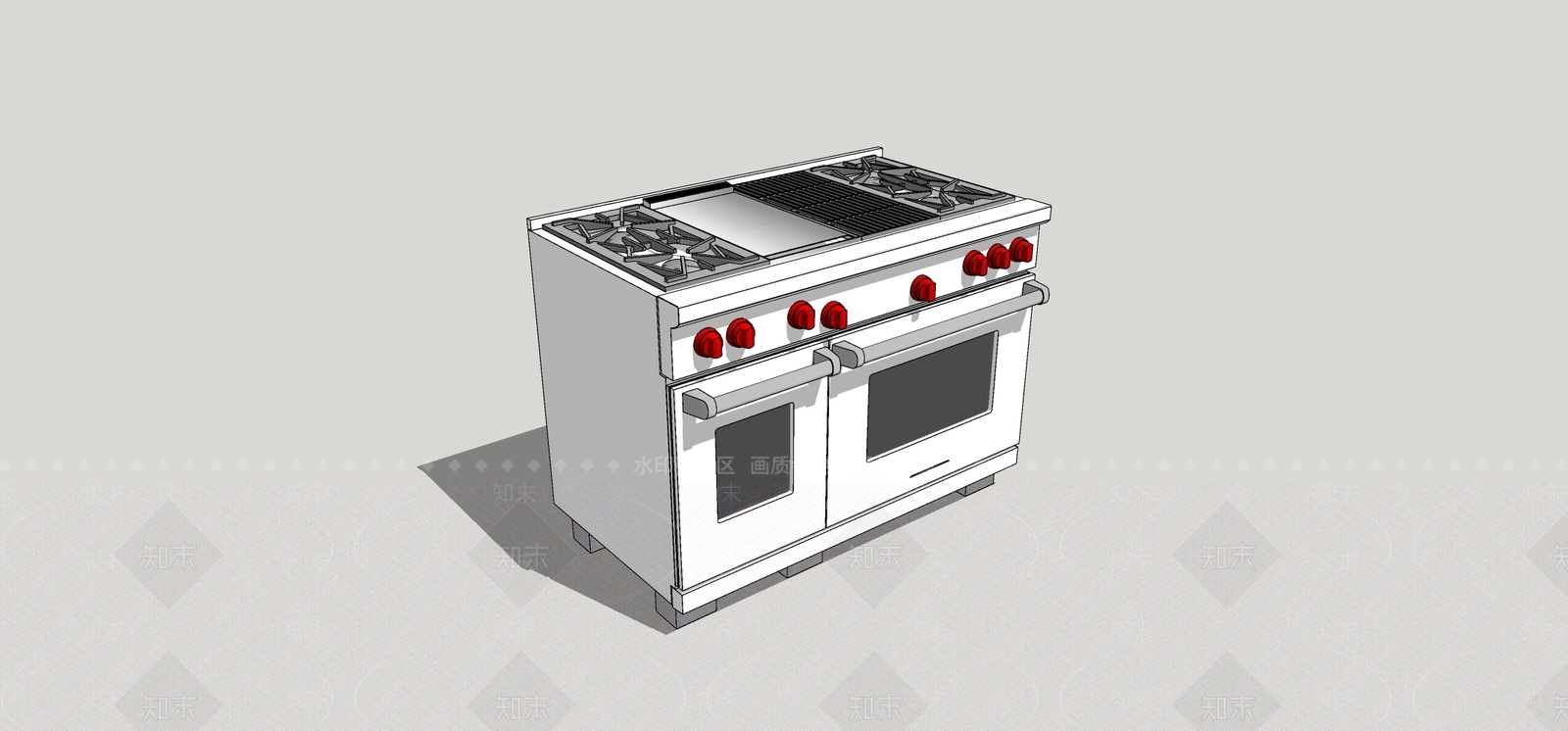 灶台SU模型下载【ID:1198620591】