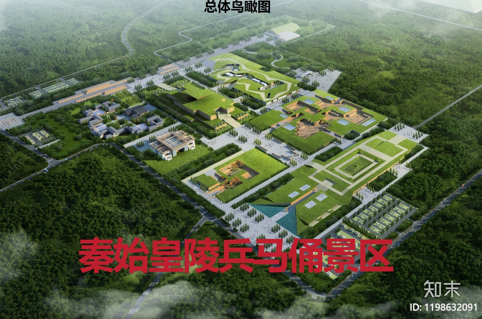 新中式复古景观规划下载【ID:1198632091】