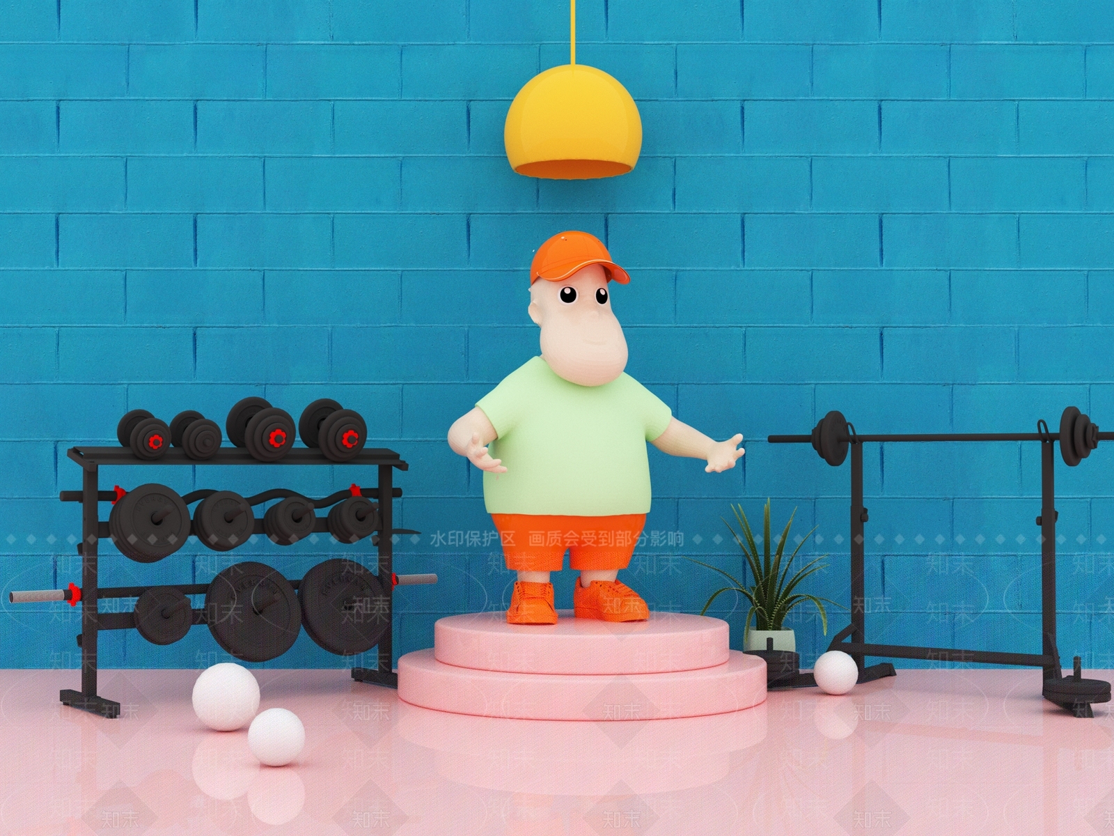 虚拟人物3D模型下载【ID:1198632012】