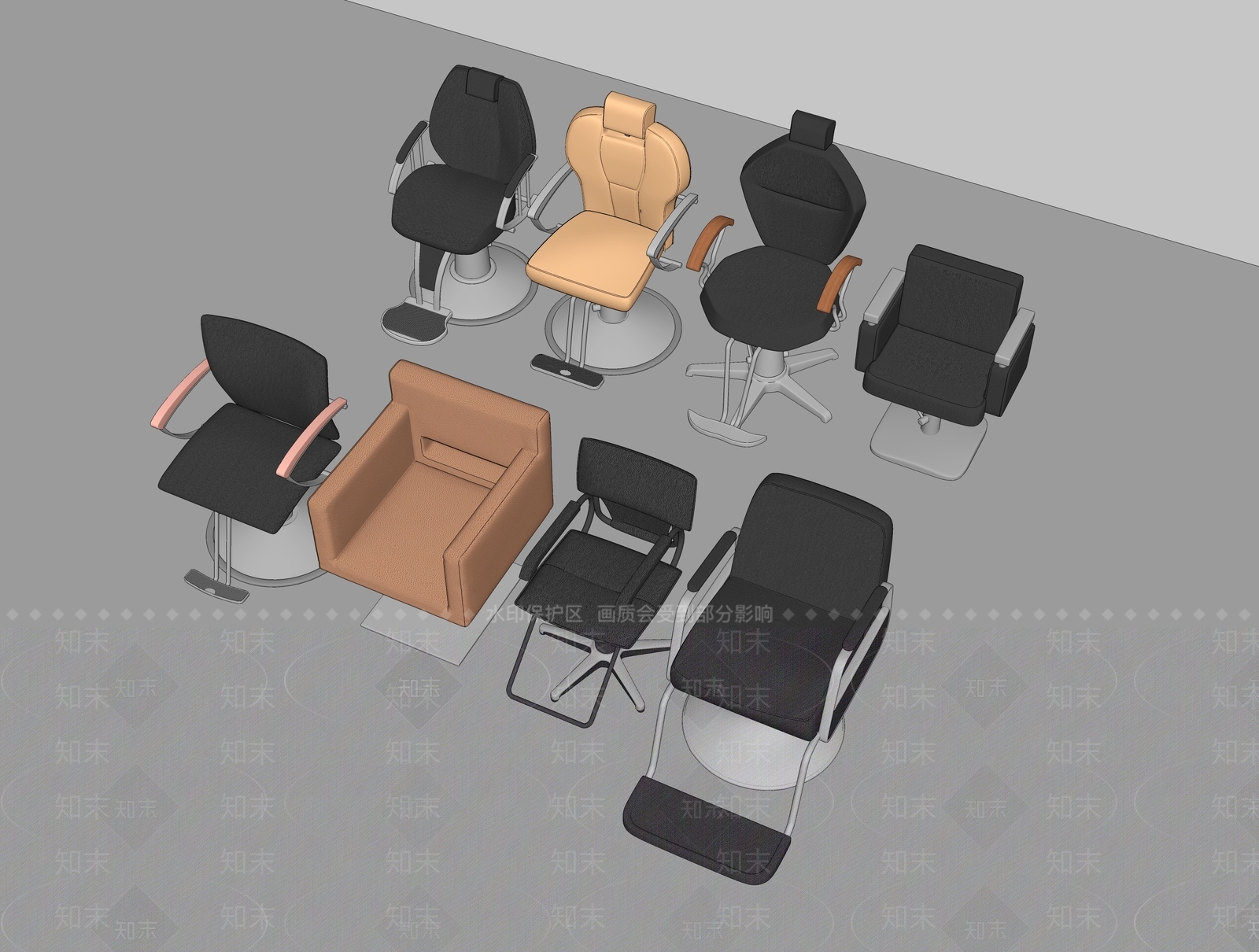 现代其他椅SU模型下载【ID:1198632711】