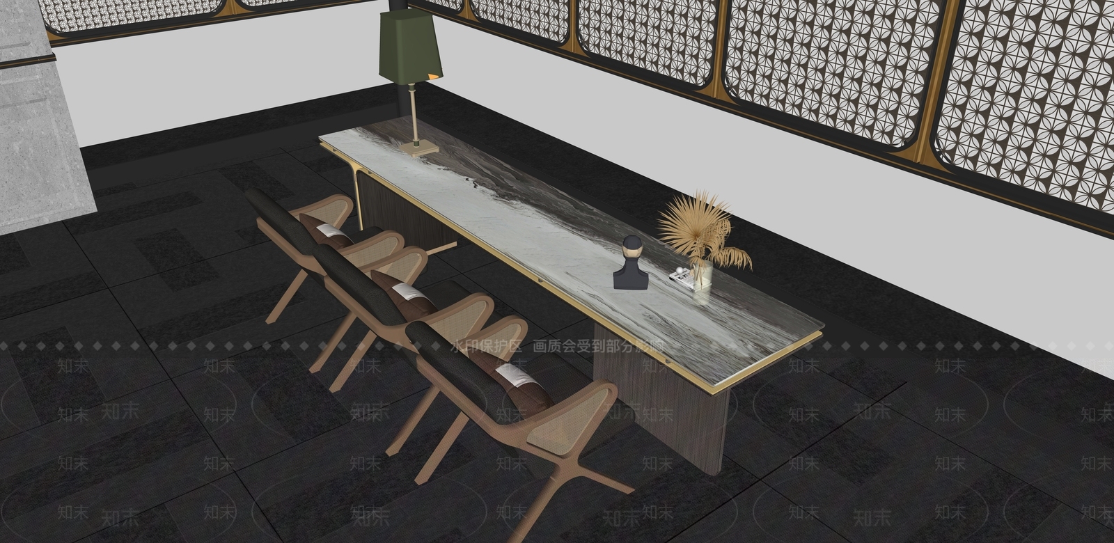 现代亭子SU模型下载【ID:1198664154】