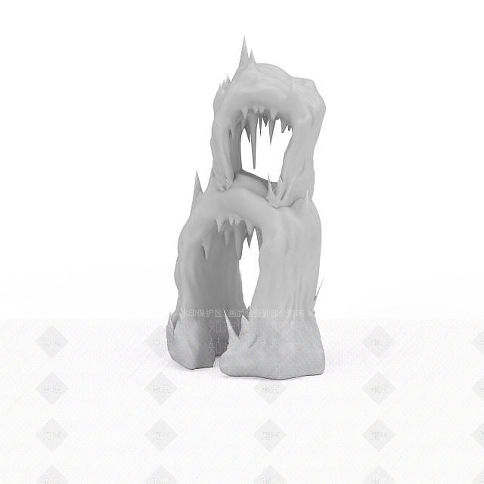 现代景观石头3D模型下载【ID:1198667628】